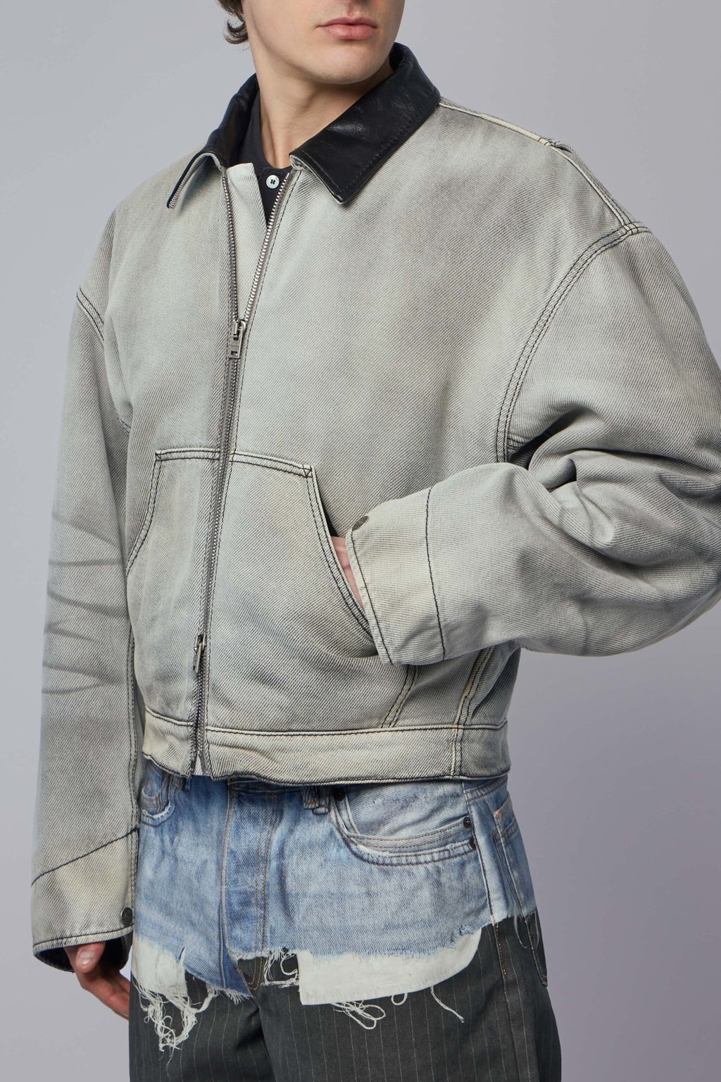 Acne Studios - Faded Denim Jacket - LABELS