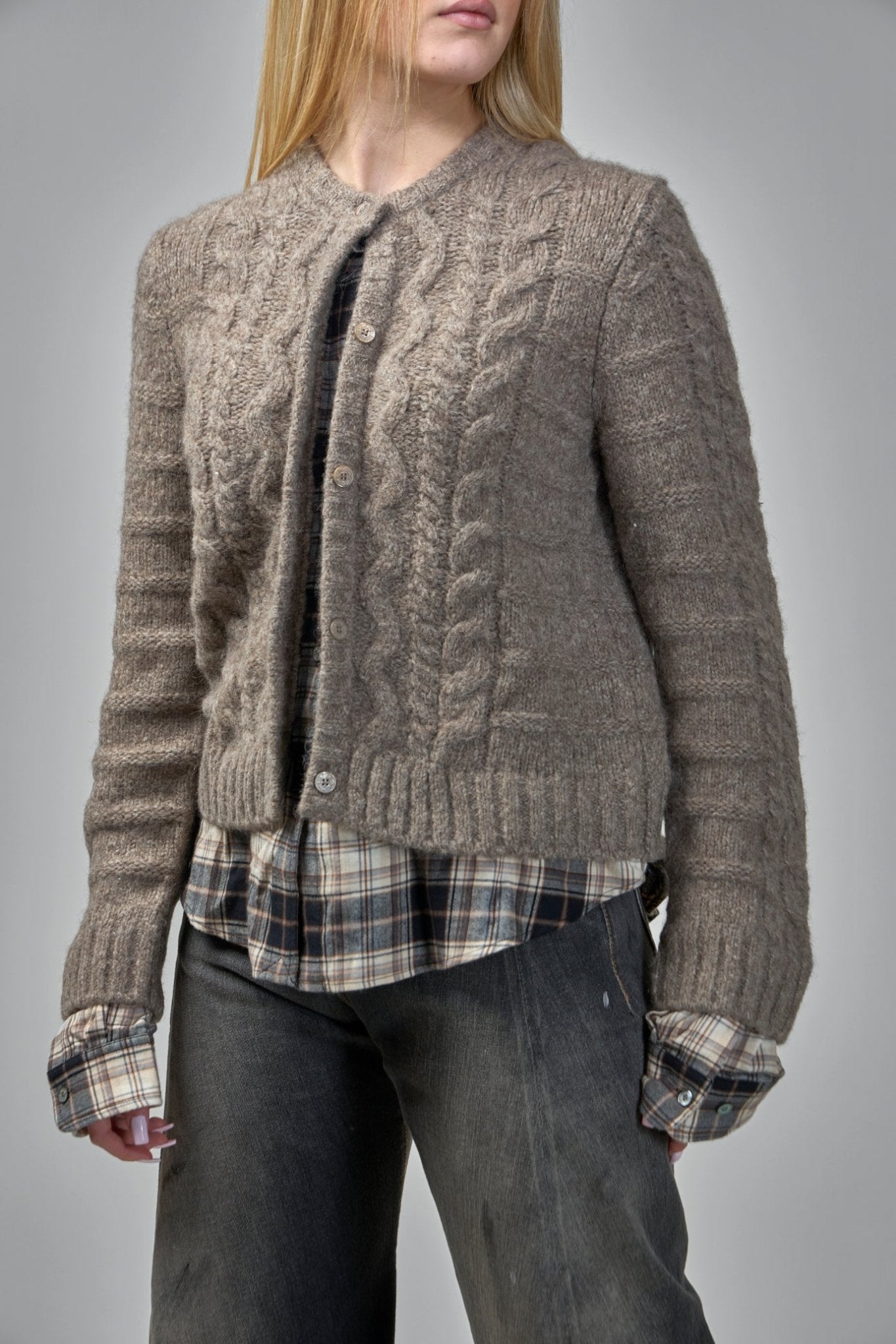 Acne Studios - Fitted Layered Cardigan - LABELS