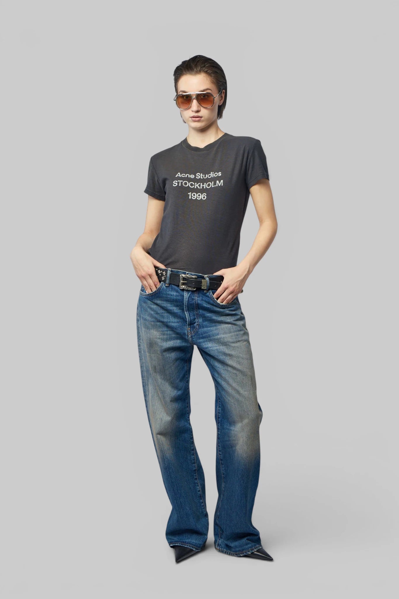 Acne Studios - Fitted Logo T‑Shirt - LABELS