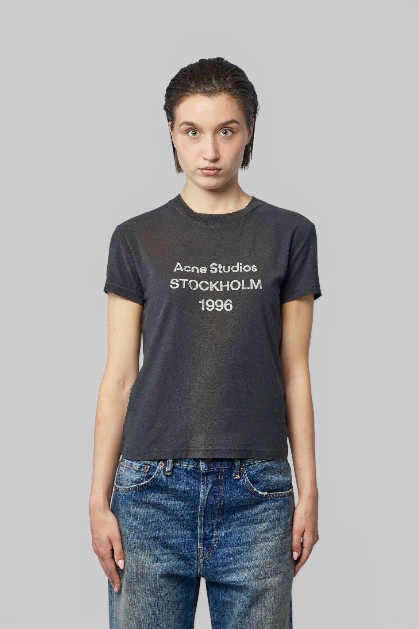 Acne Studios - Fitted Logo T‑Shirt - LABELS
