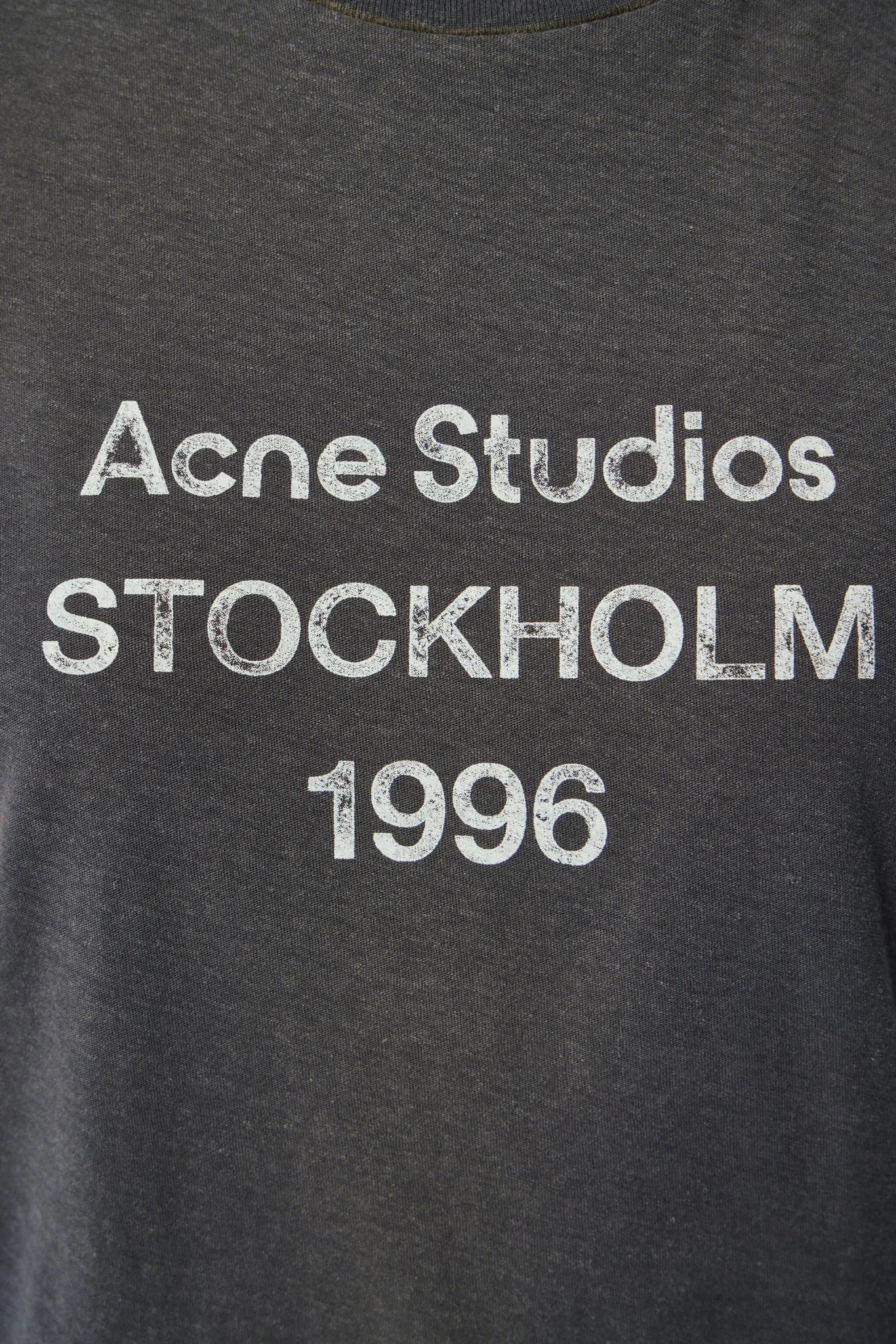 Acne Studios - Fitted Logo T‑Shirt - LABELS