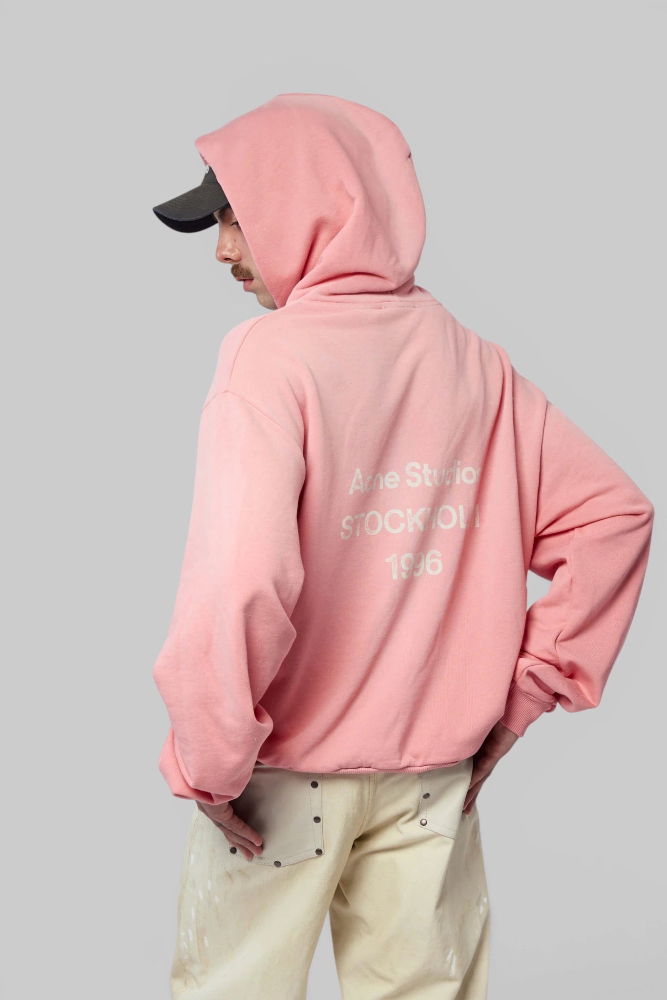 Acne Studios - Fleece Logo Hoodie - LABELS