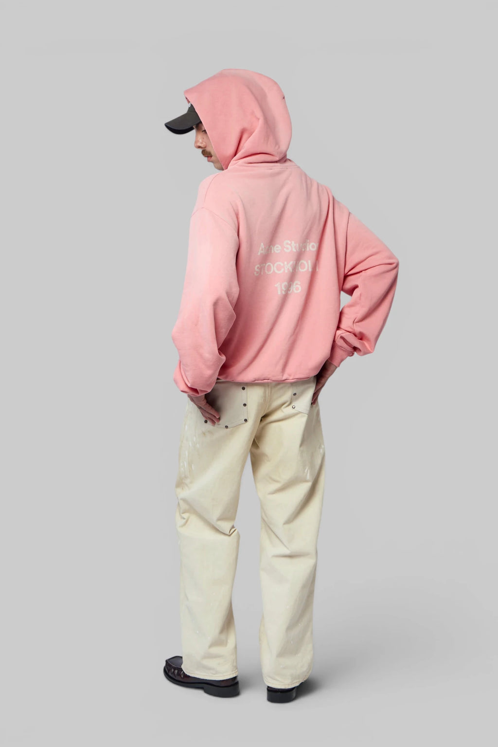 Acne Studios - Fleece Logo Hoodie - LABELS