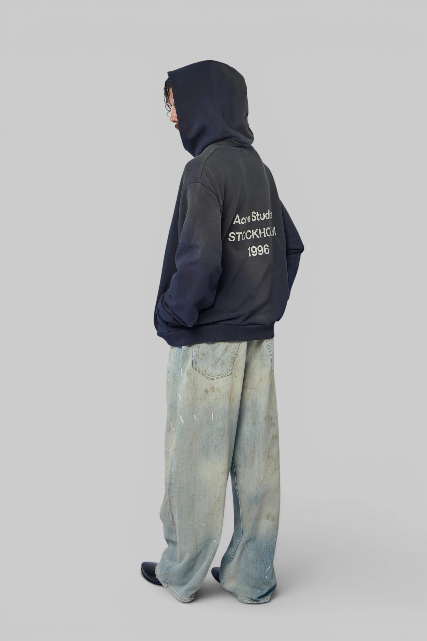 Acne Studios - Fleece Logo Hoodie - LABELS