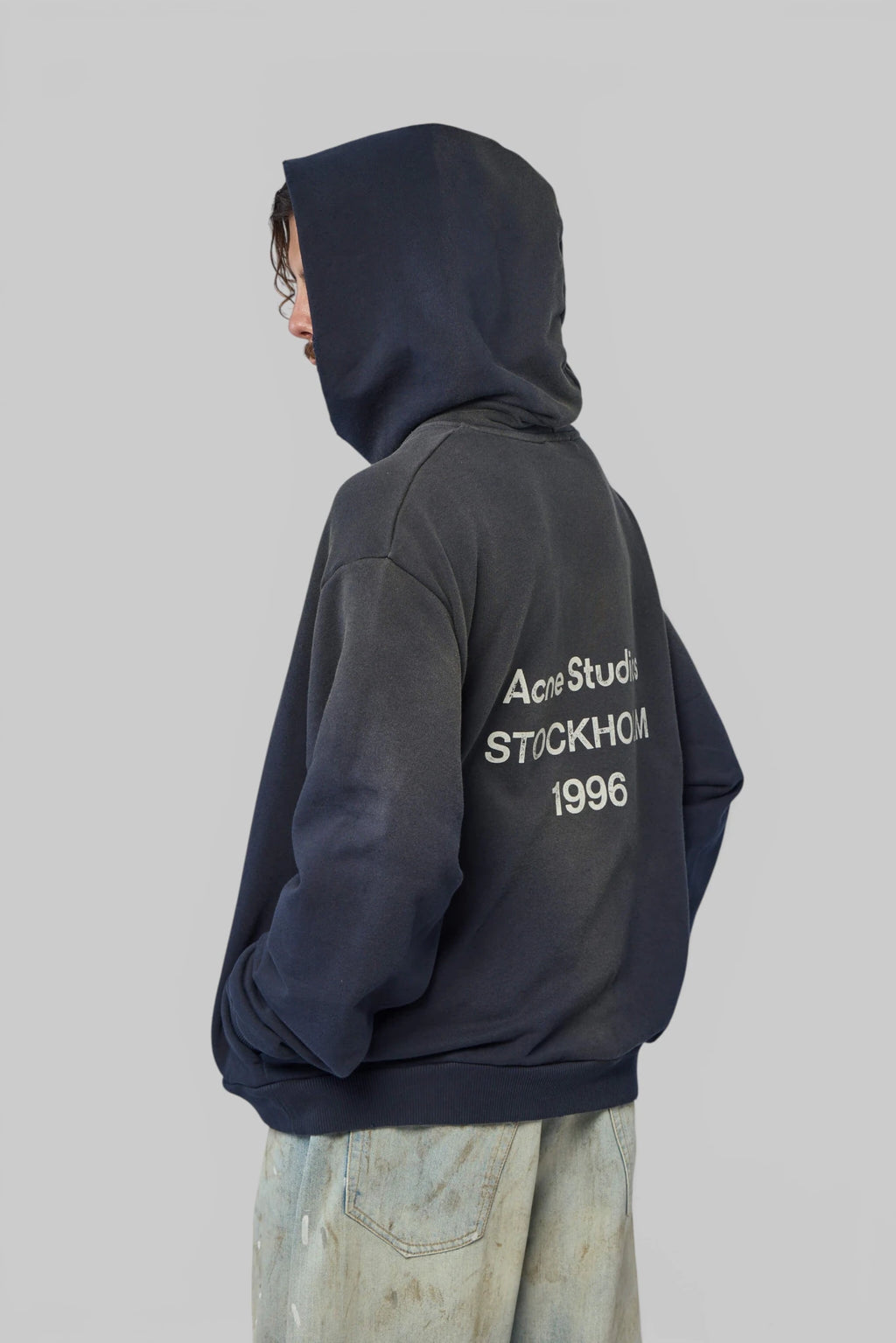 Acne Studios - Fleece Logo Hoodie - LABELS