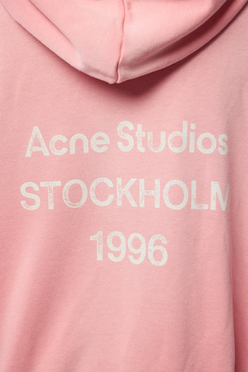 Acne Studios - Fleece Logo Hoodie - LABELS