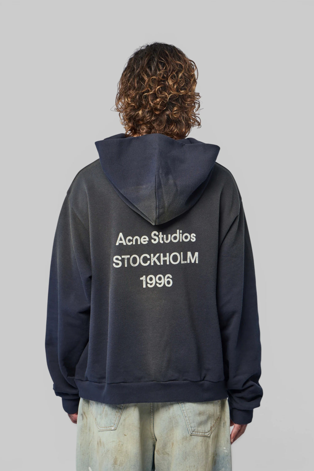 Acne Studios - Fleece Logo Hoodie - LABELS