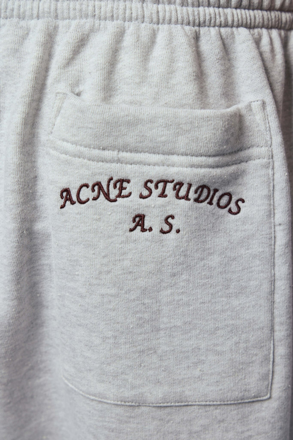 Acne Studios - Fleece Logo Sweatpants - LABELS