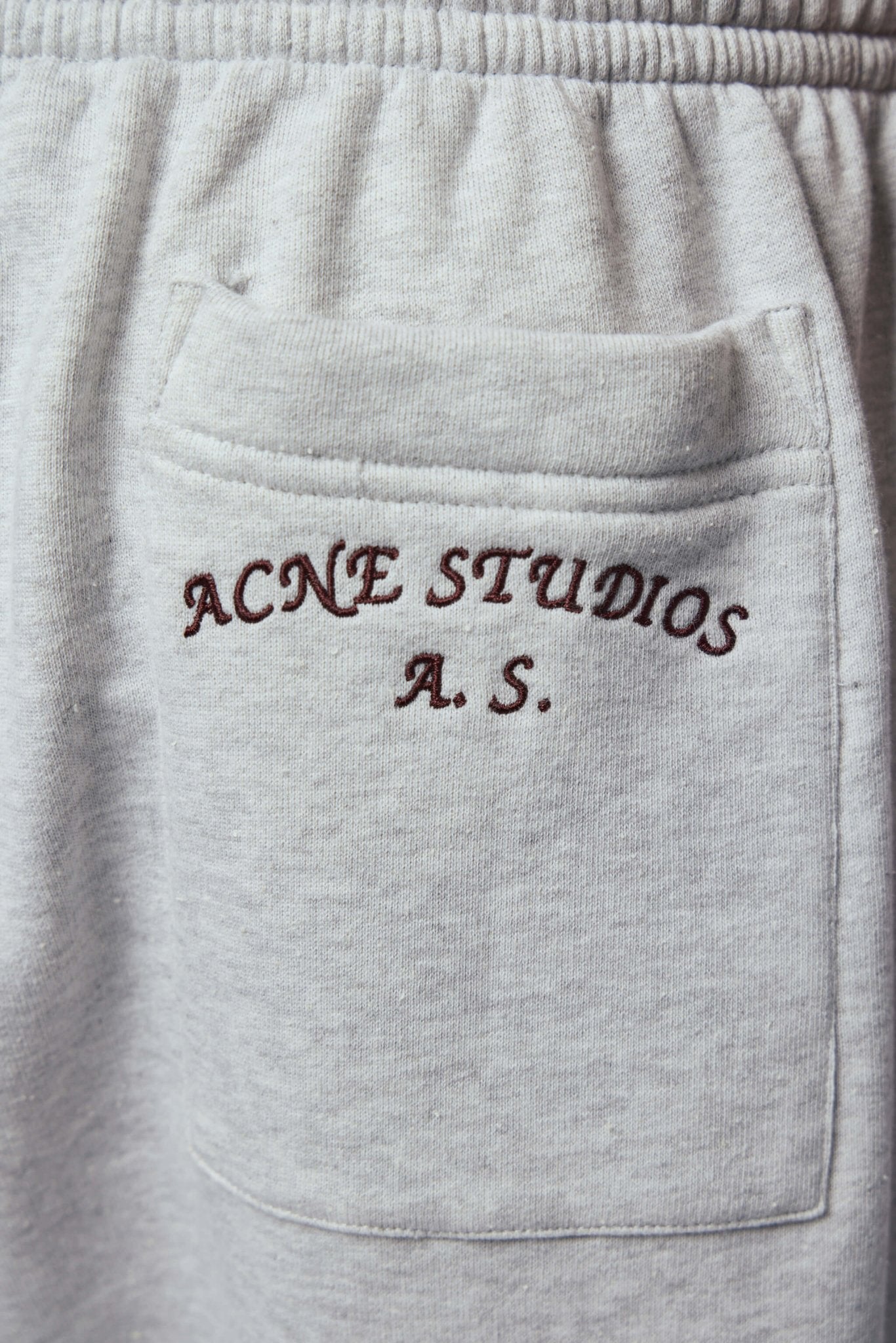 Acne Studios - Fleece Logo Sweatpants - LABELS