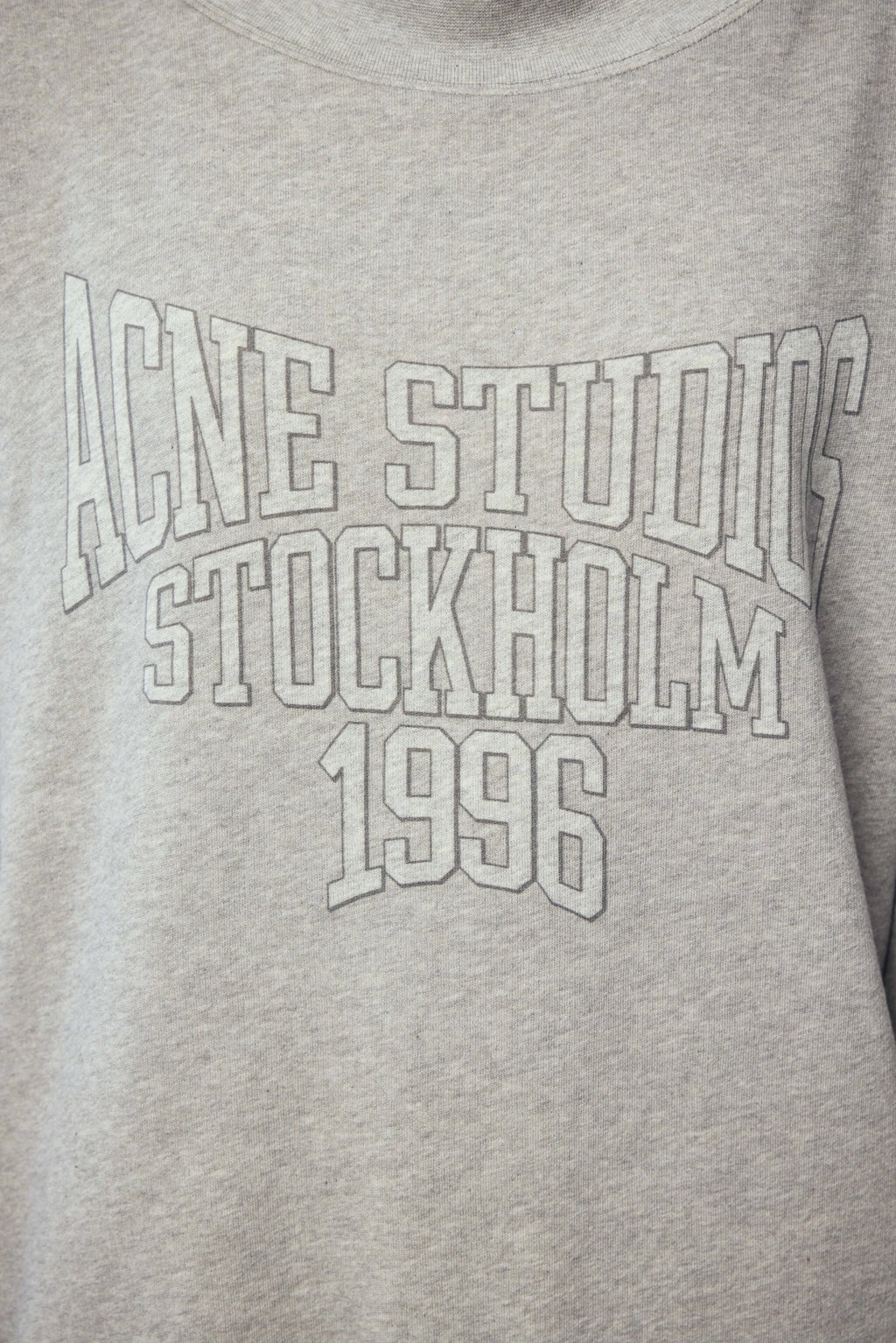 Acne Studios - Fleece Sweatshirt with Logo - LABELS