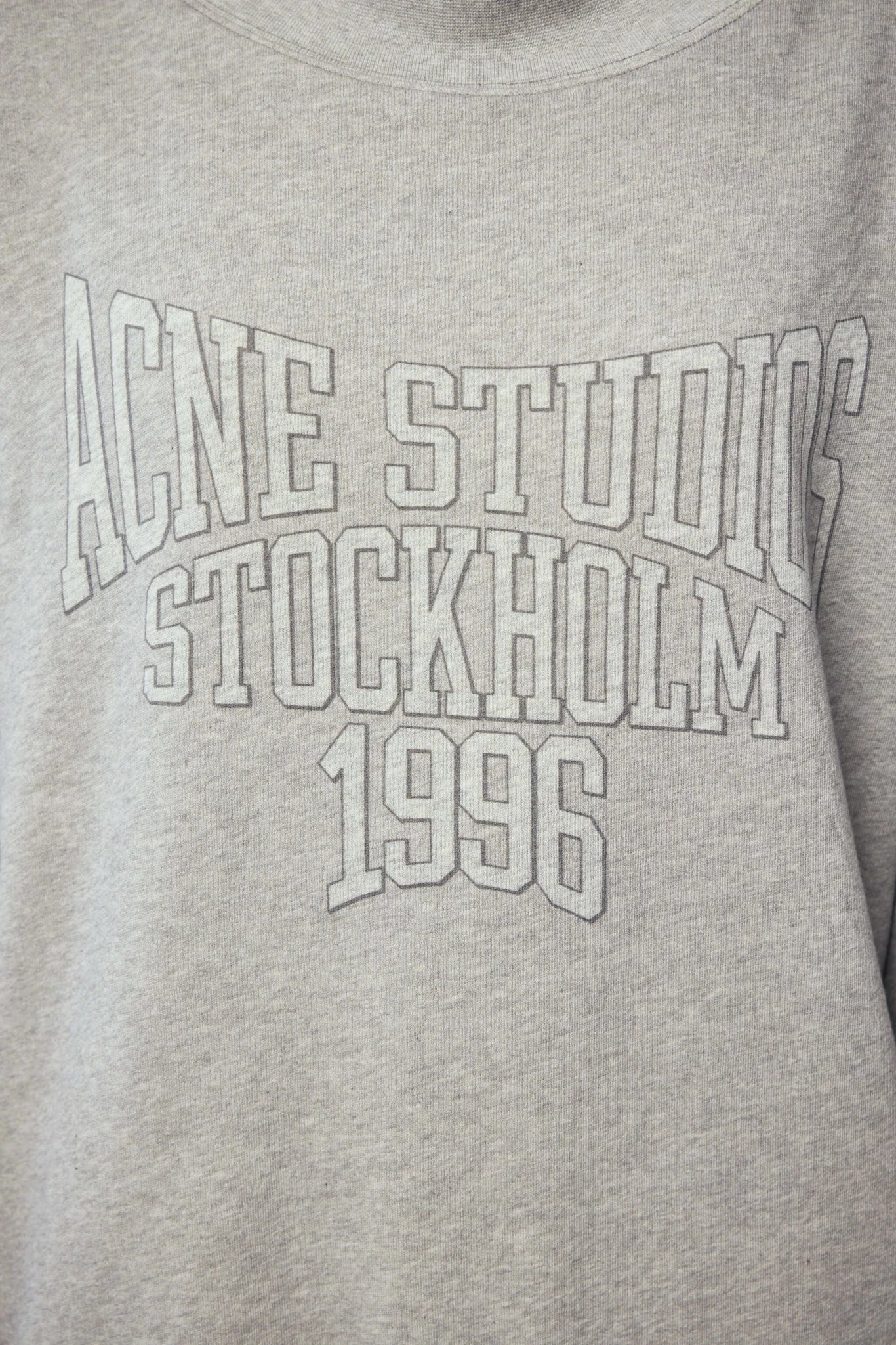 Acne Studios - Fleece Sweatshirt with Logo - LABELS