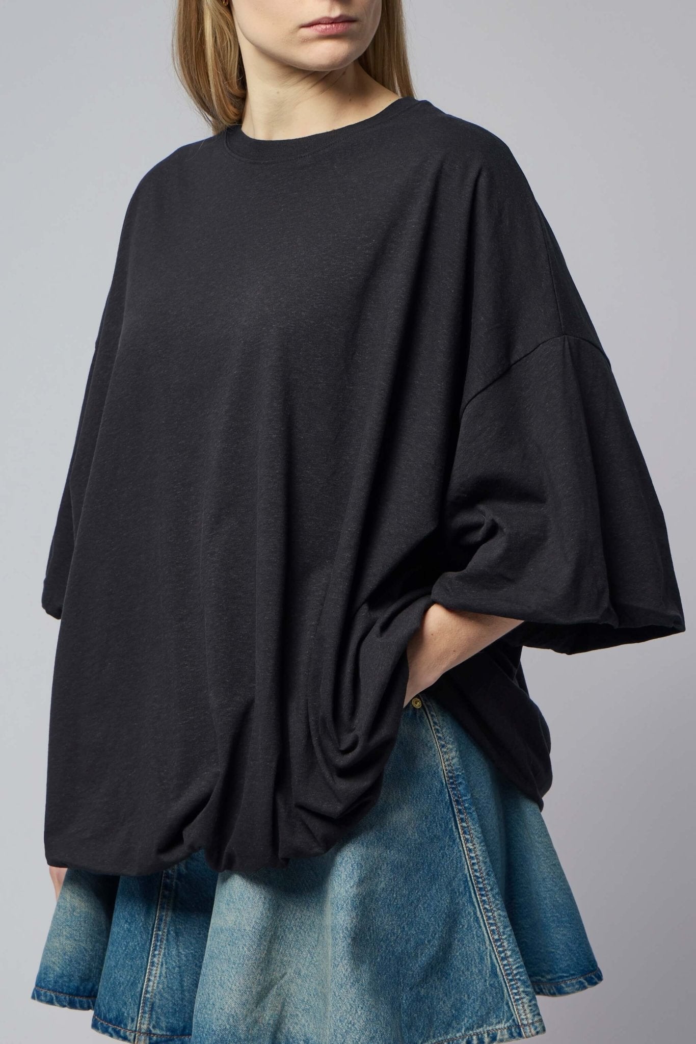 Acne Studios - Gathered Logo T-shirt - LABELS