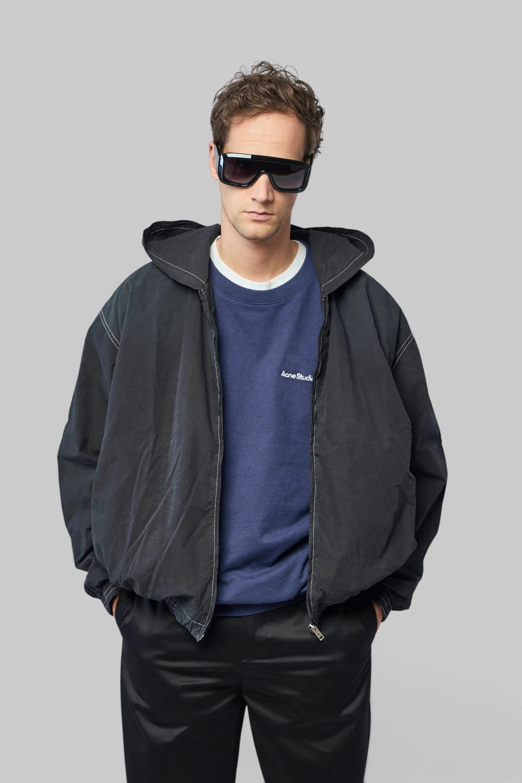 Acne Studios - Hooded Logo Jacket - LABELS