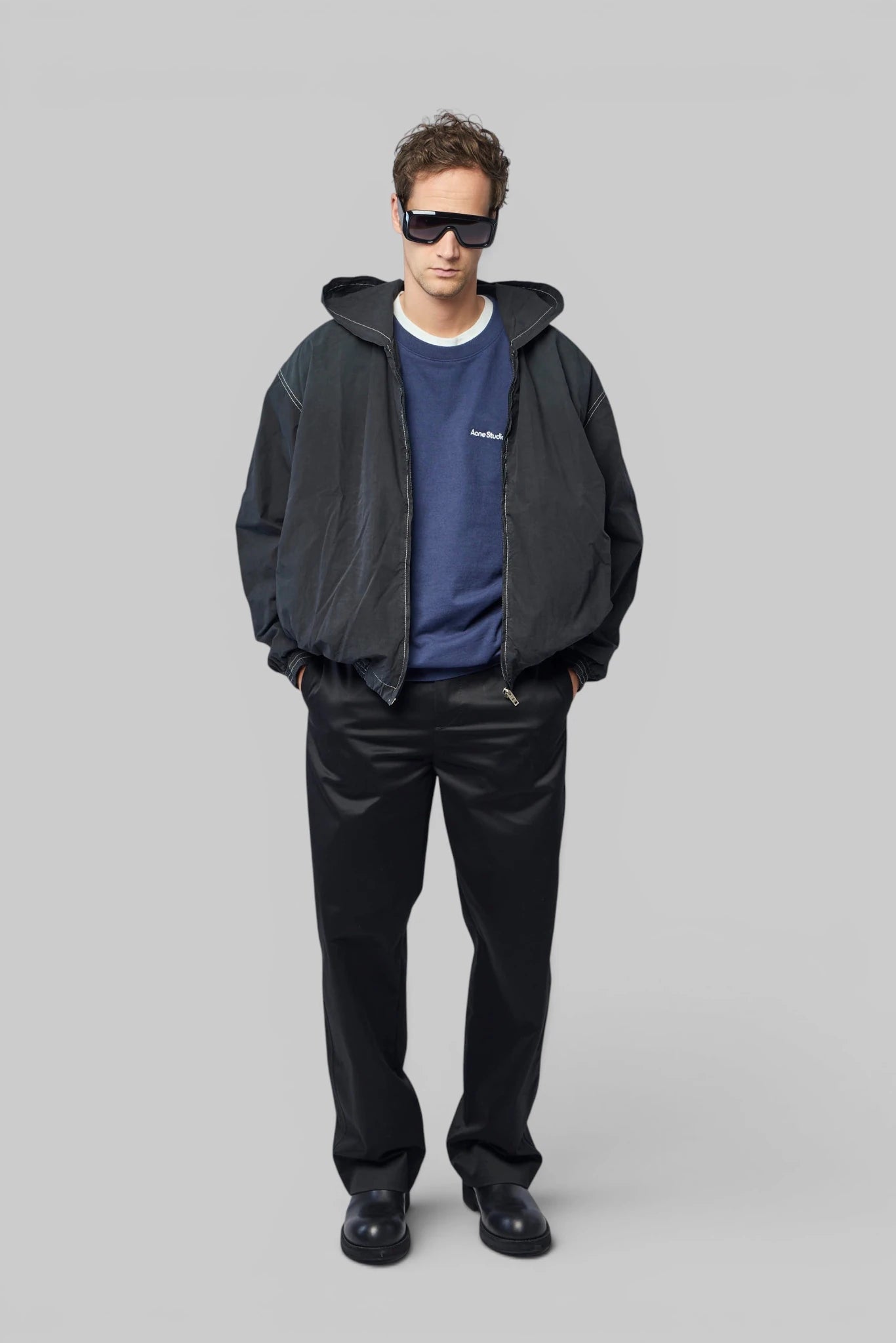 Acne Studios - Hooded Logo Jacket - LABELS