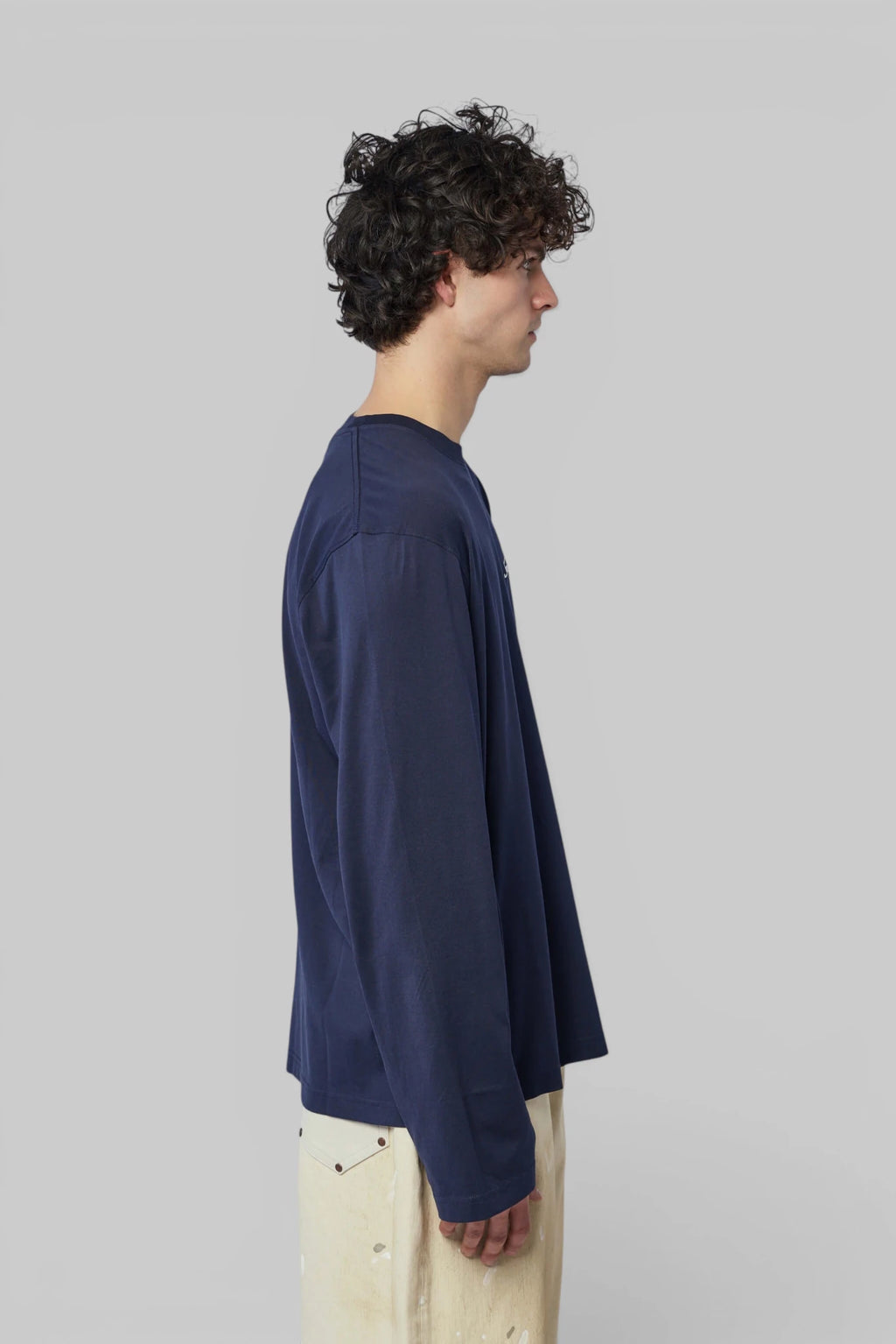 Acne Studios - Jersey t-shirt with logo - LABELS