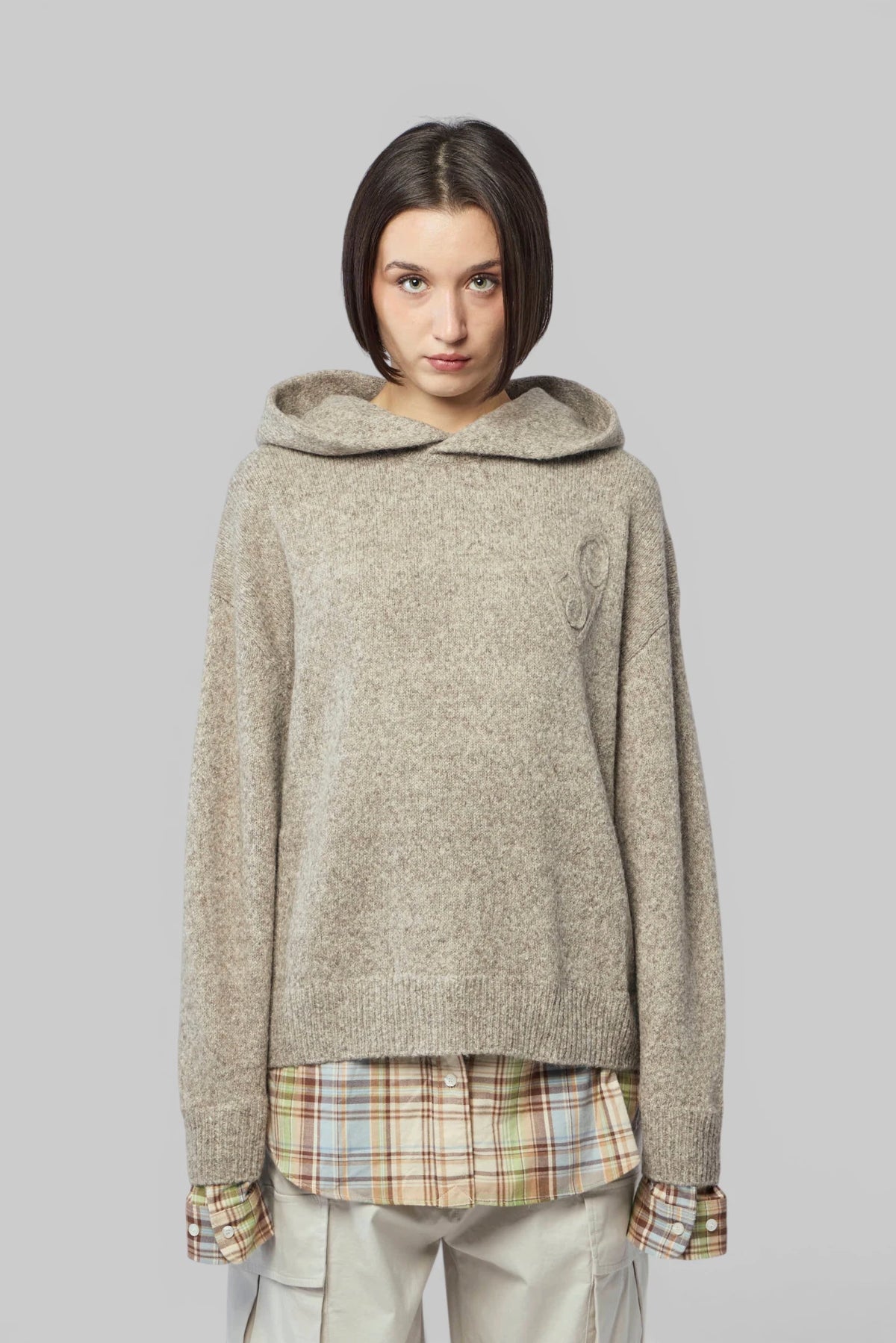 Acne Studios - Layered Knit Hoodie - LABELS