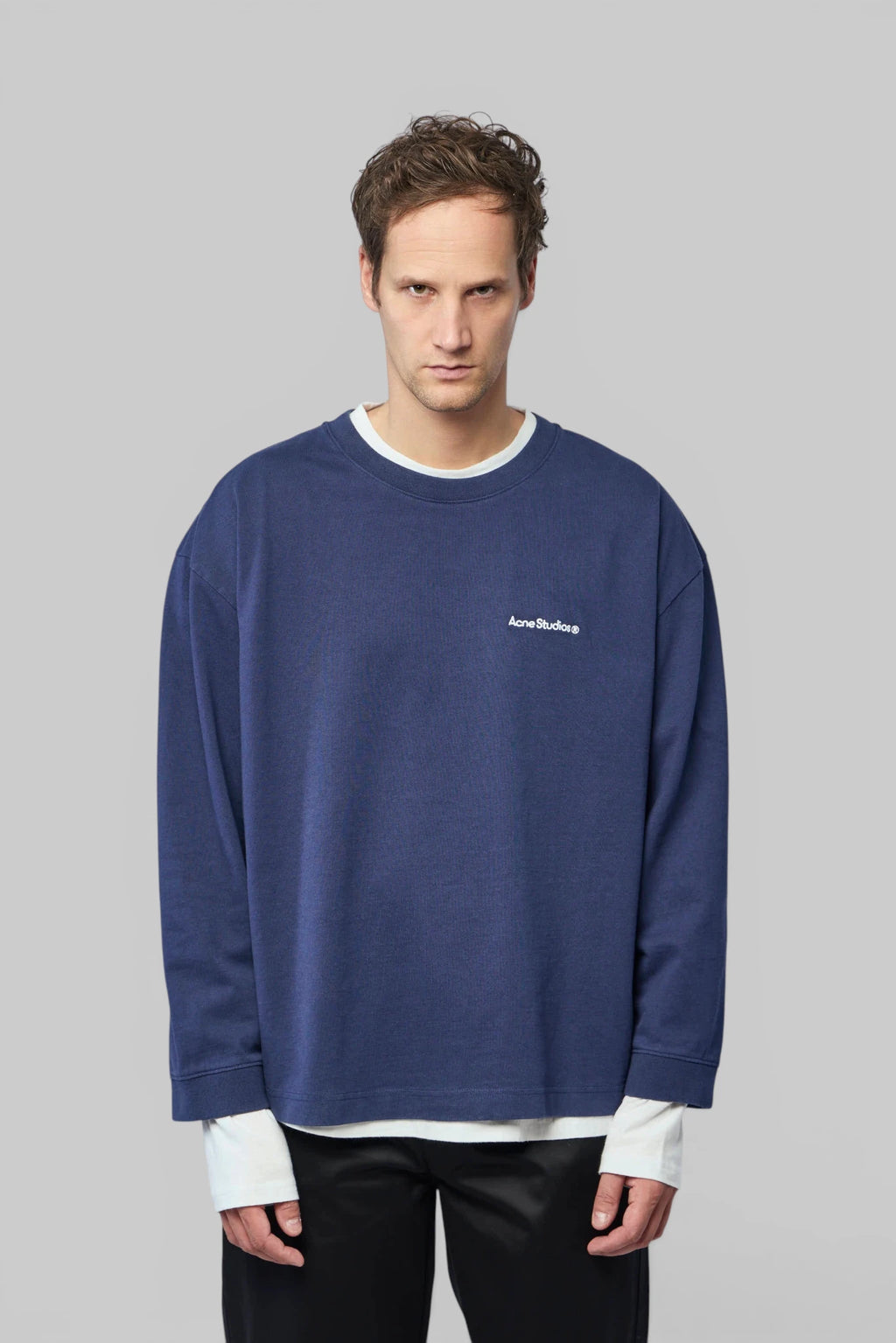 Acne Studios - Layered Sweatshirt with Logo - LABELS