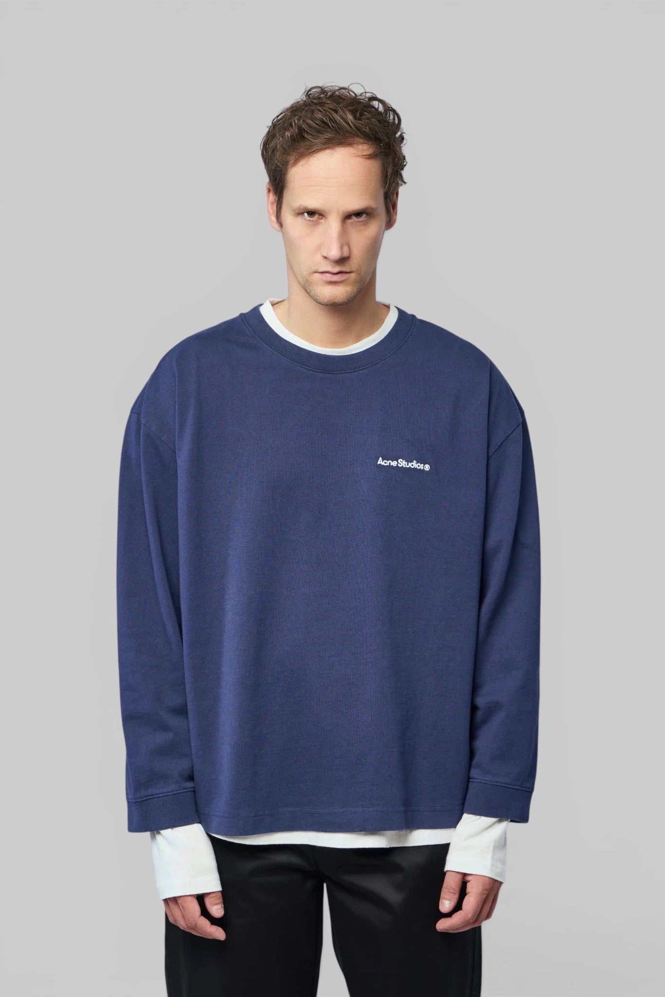 Acne Studios - Layered Sweatshirt with Logo - LABELS