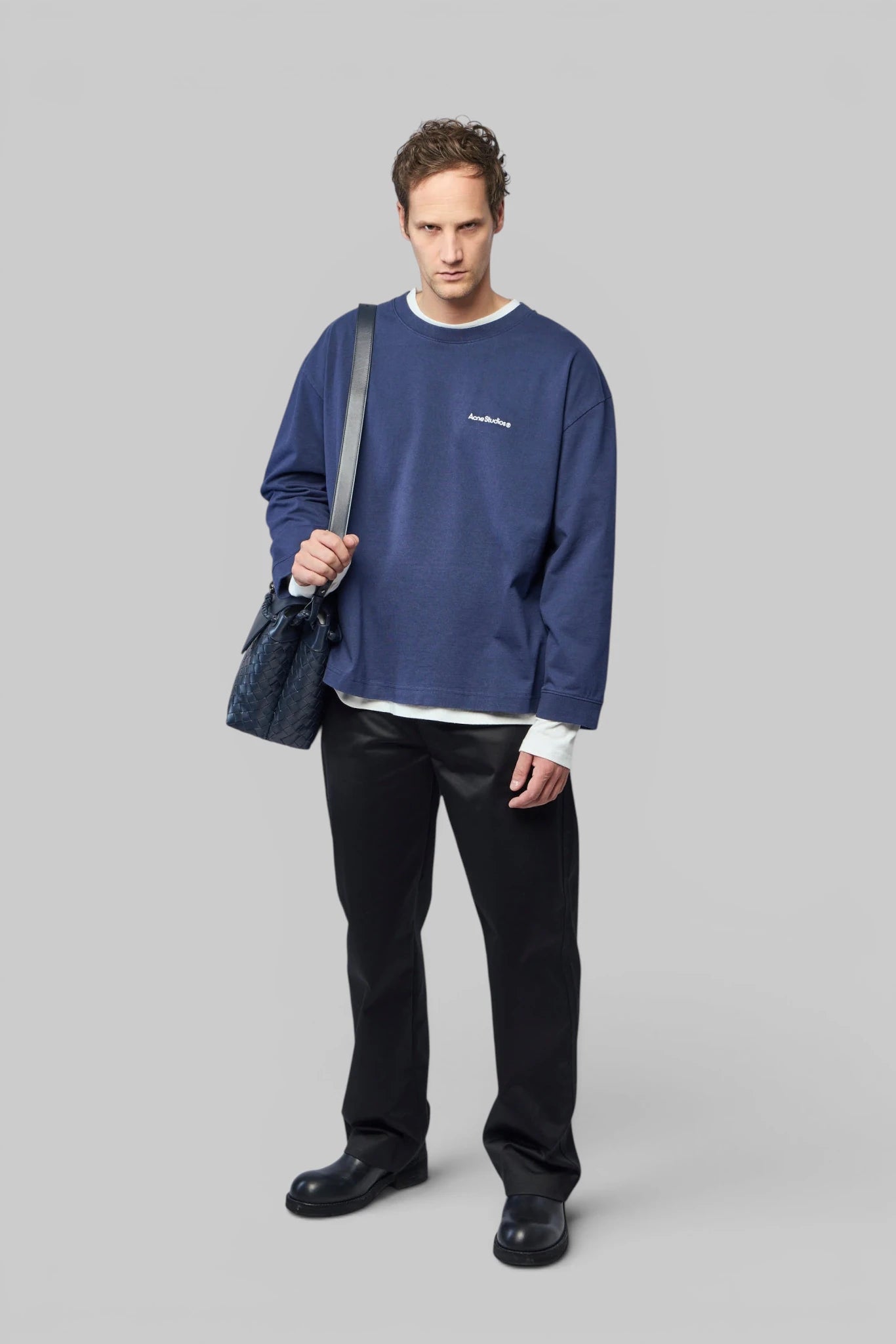 Acne Studios - Layered Sweatshirt with Logo - LABELS
