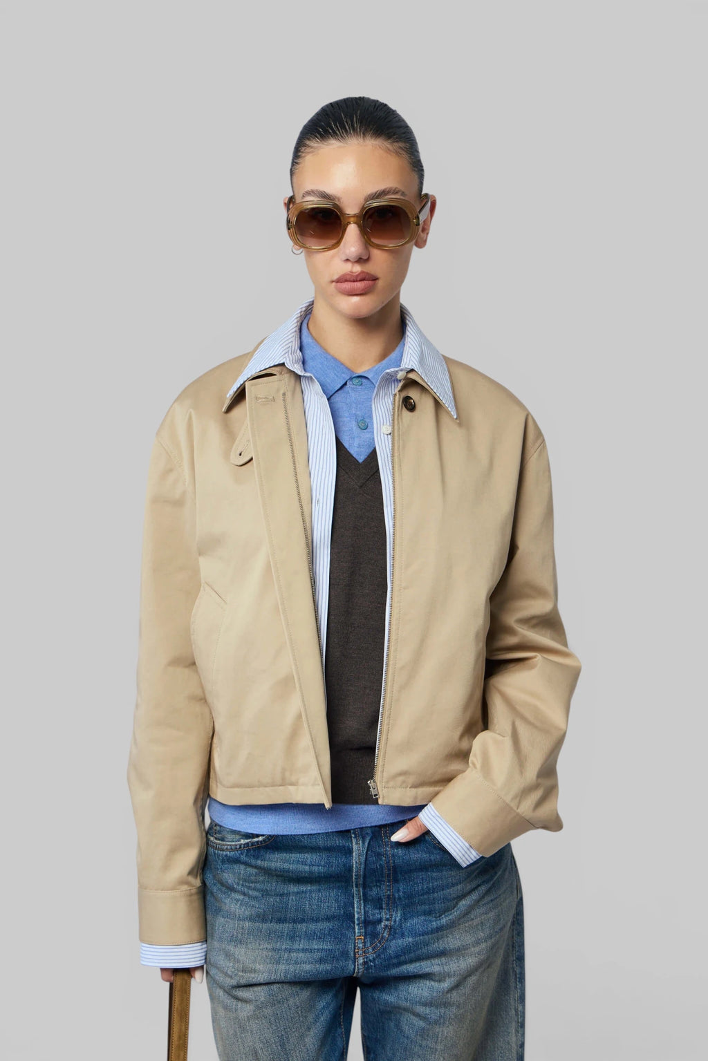Acne Studios - Layered Twill Jacket - LABELS