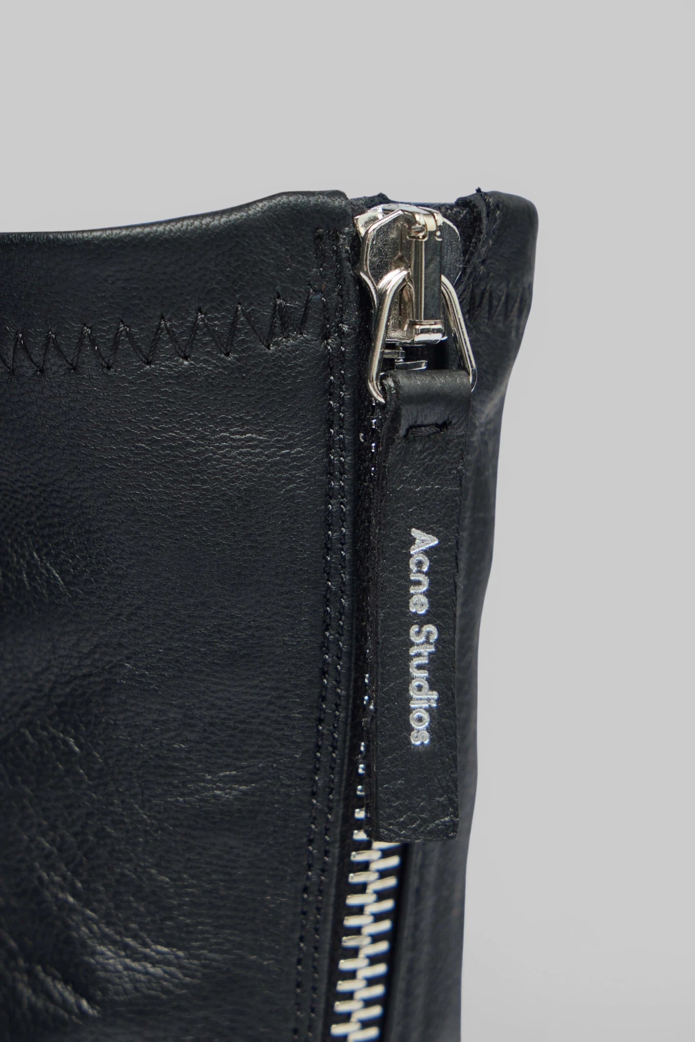 Acne Studios - Leather Ankle Boot - LABELS