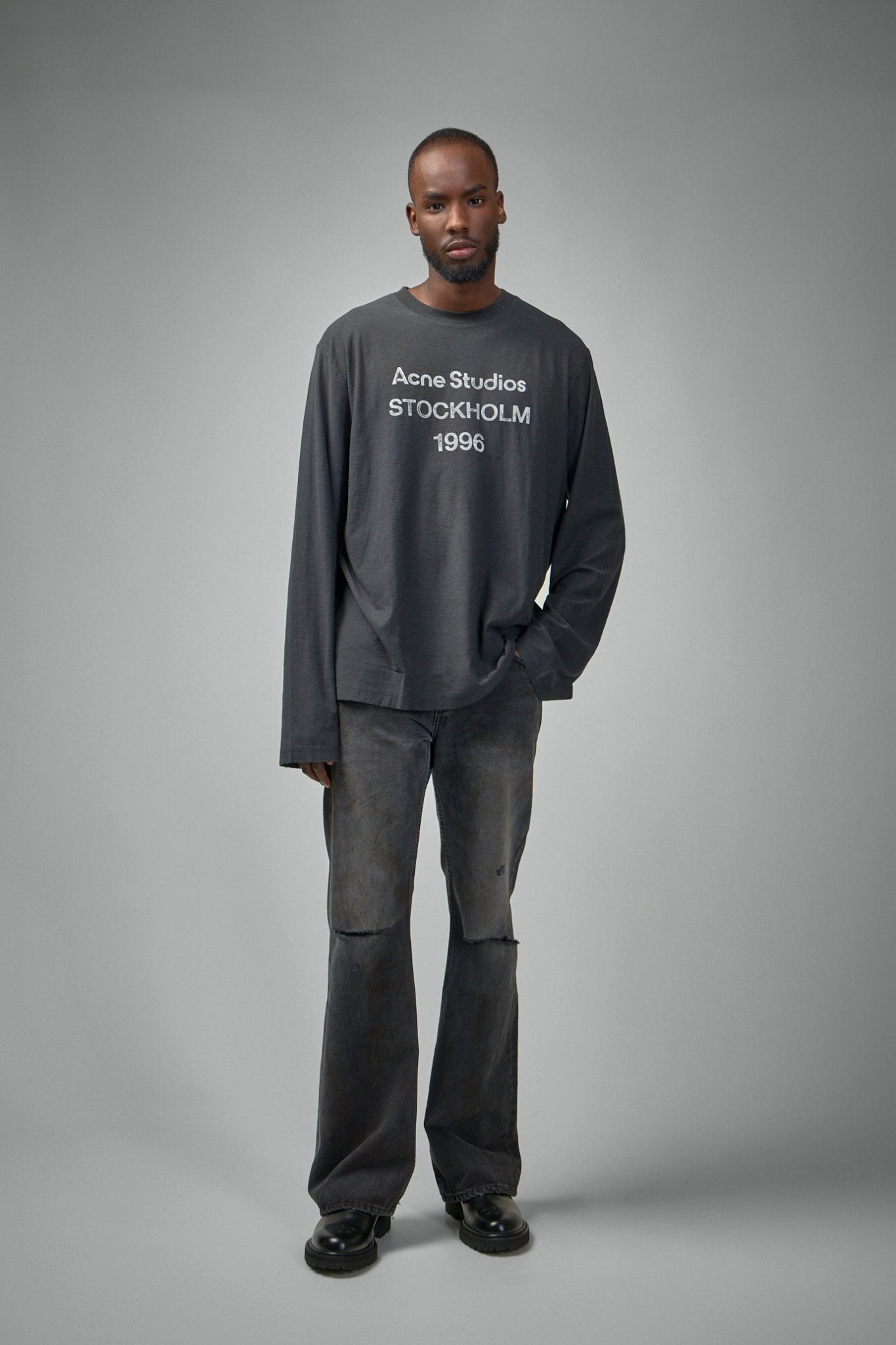 Acne Studios Logo Longsleeve - LABELS