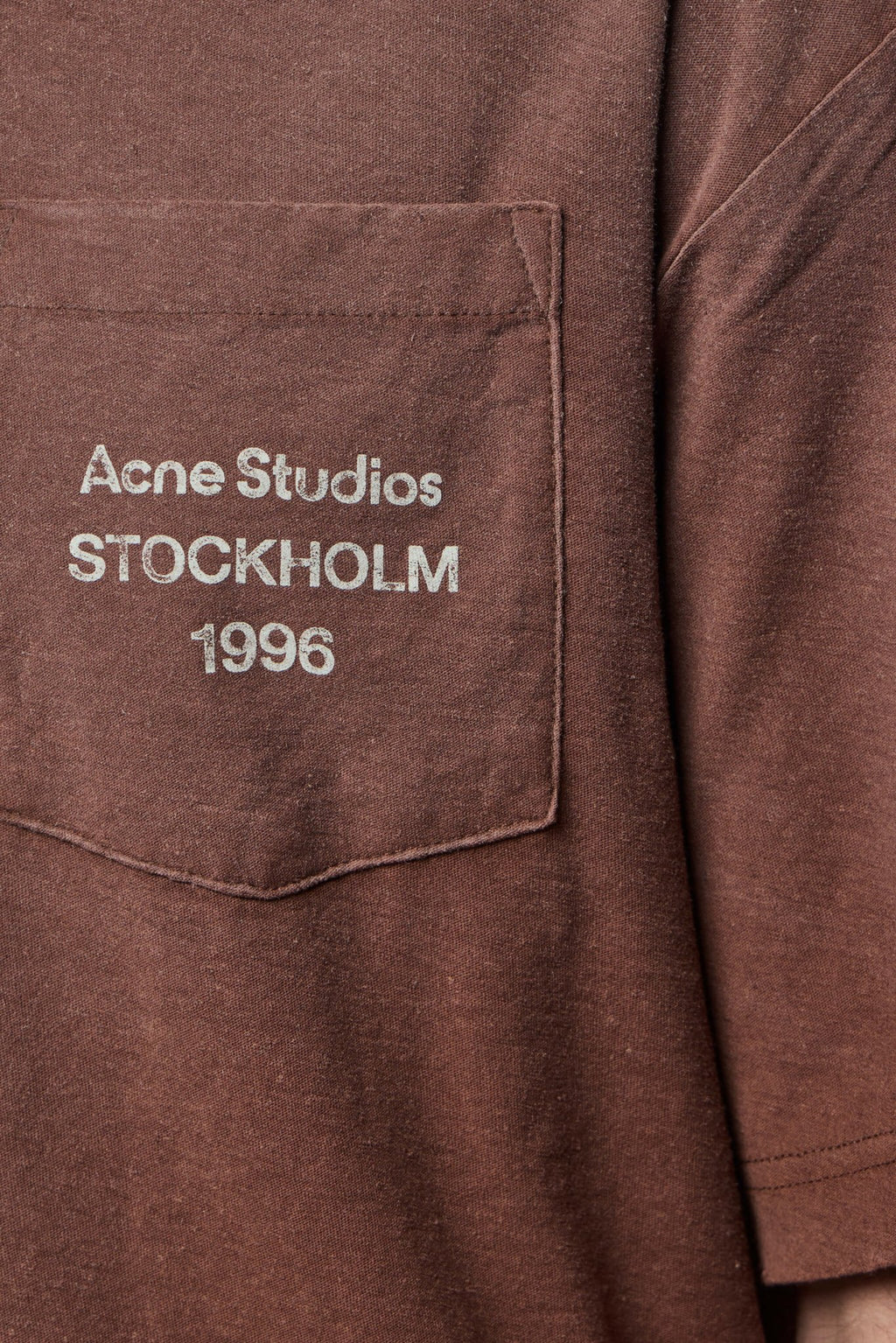 Acne Studios - Logo Pocket T-Shirt - LABELS