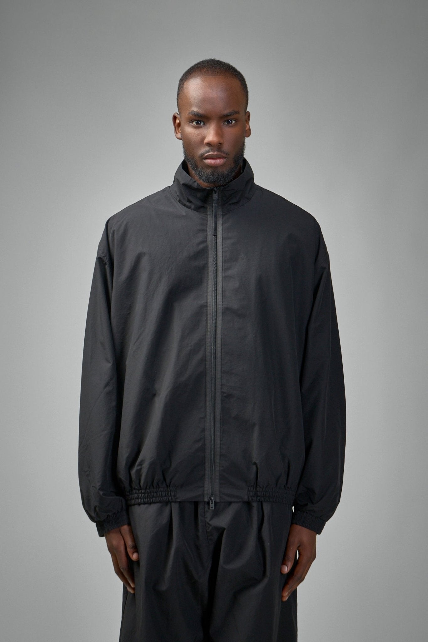 ジャケット・アウター Acne Studios Silas Light PUS15 BLACK 50 Acne Studios Logo Zipper Jacket - LABELS