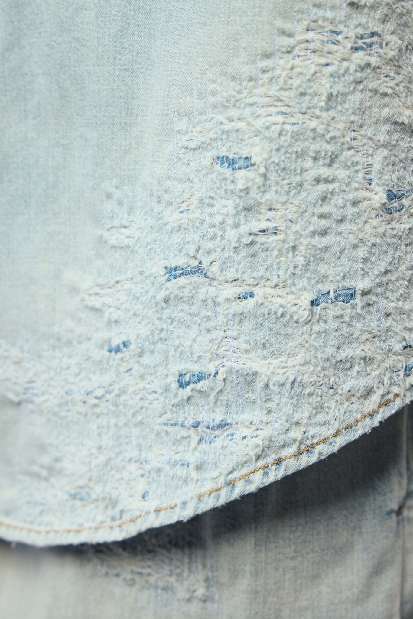Acne Studios - Mended Denim Shirt - LABELS