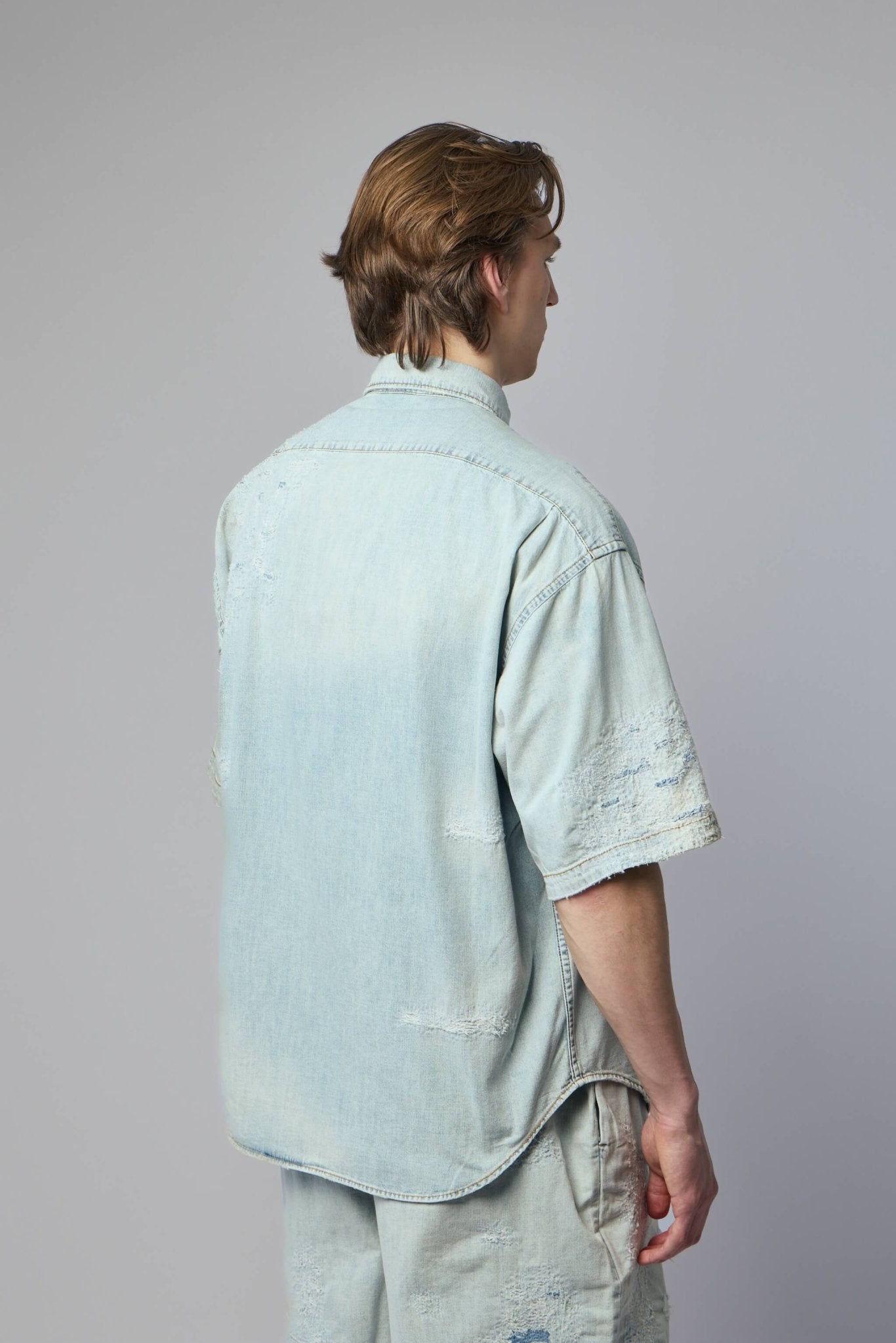 Acne Studios - Mended Denim Shirt - LABELS
