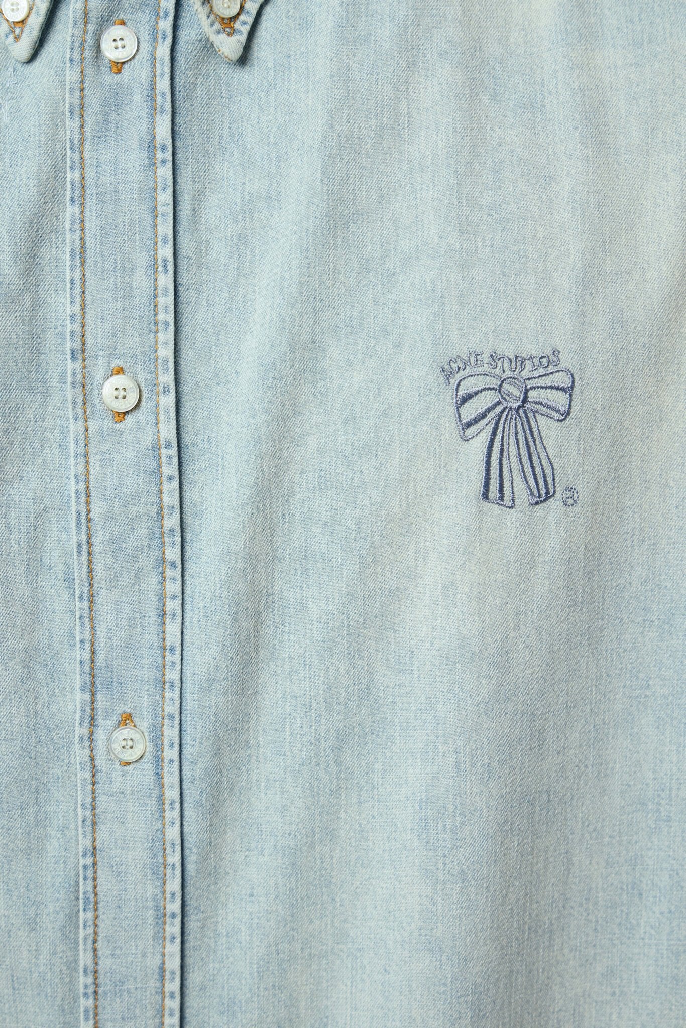 Acne Studios - Mended Denim Shirt - LABELS