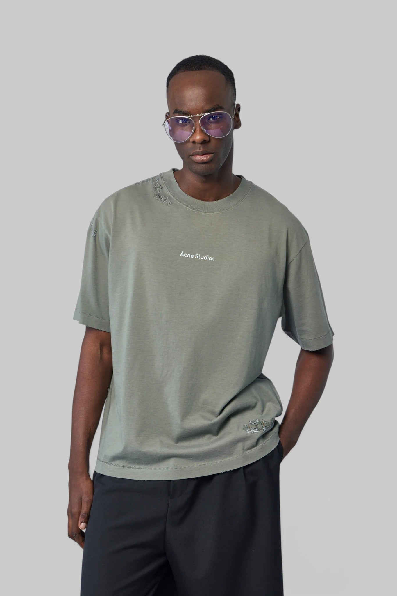 Long sleeve acne studios ロングスリーブTシャツ - レギュラー