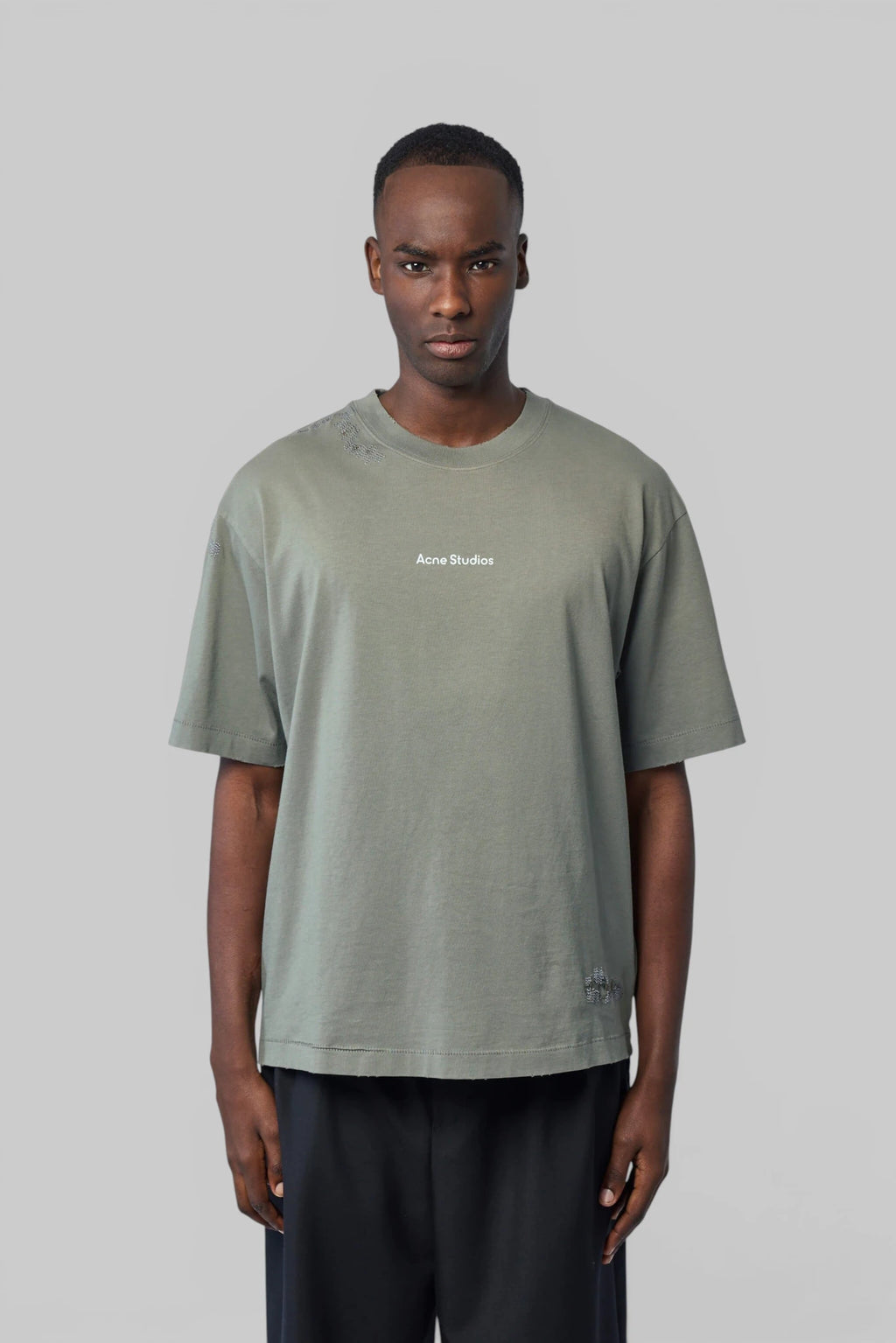 Acne Studios - Mended Logo T-Shirt - LABELS