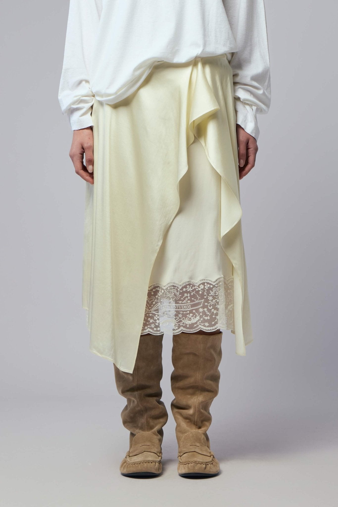 Acne Studios - Midi Pleated Skirt - LABELS