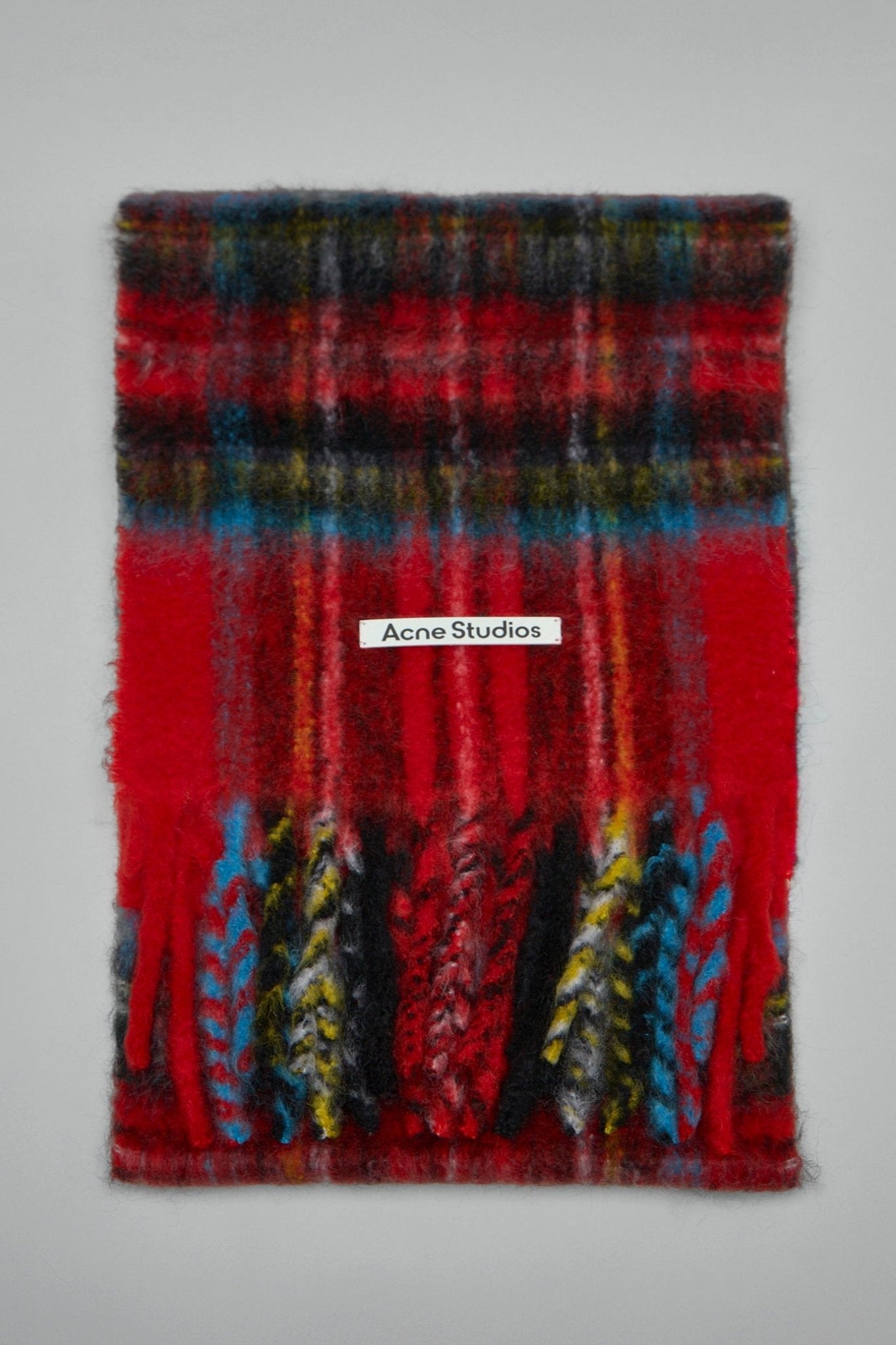 Acne Studios - Mohair Check Scarf - LABELS