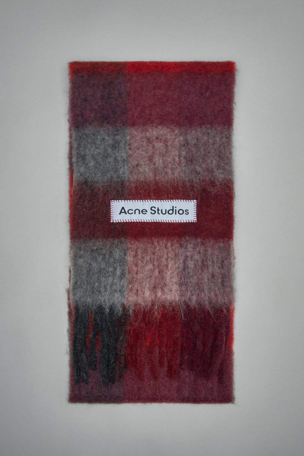 Acne Studios - Mohair Checked Scarf - LABELS