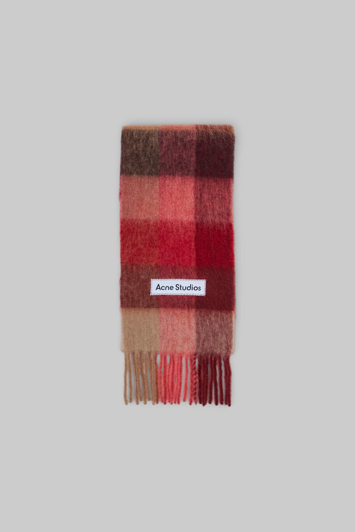 Acne Studios - Mohair Checked Scarf - LABELS