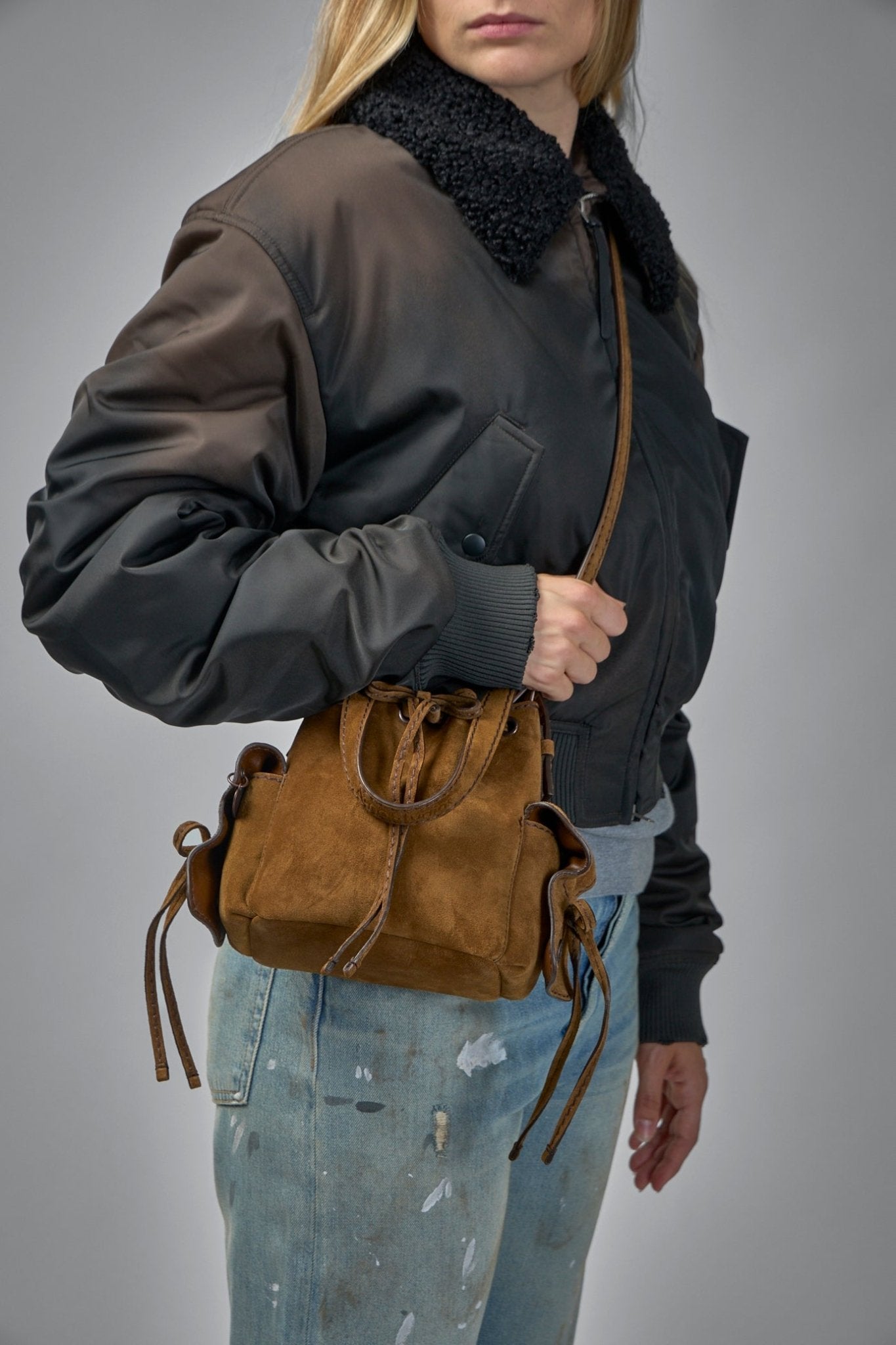 Acne Studios Shoulder Bags - Multipocket Mini Bucket – LABELS
