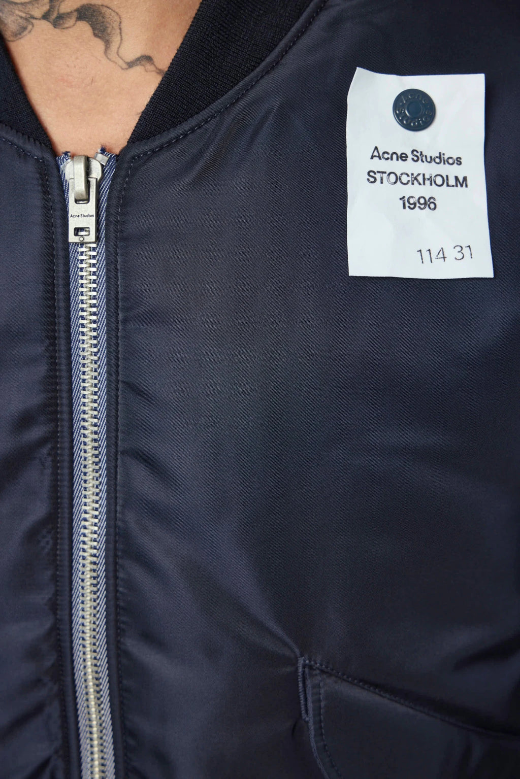 Acne Studios - Nylon Bomber Jacket - LABELS