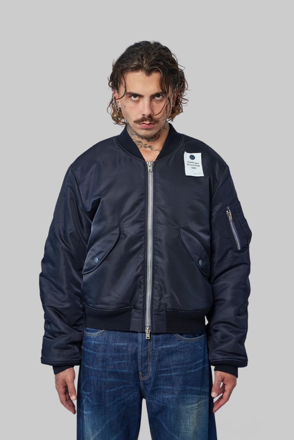 Acne Studios - Nylon Bomber Jacket - LABELS