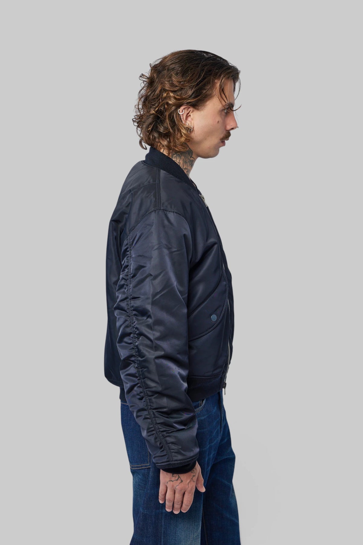 Acne Studios - Nylon Bomber Jacket - LABELS