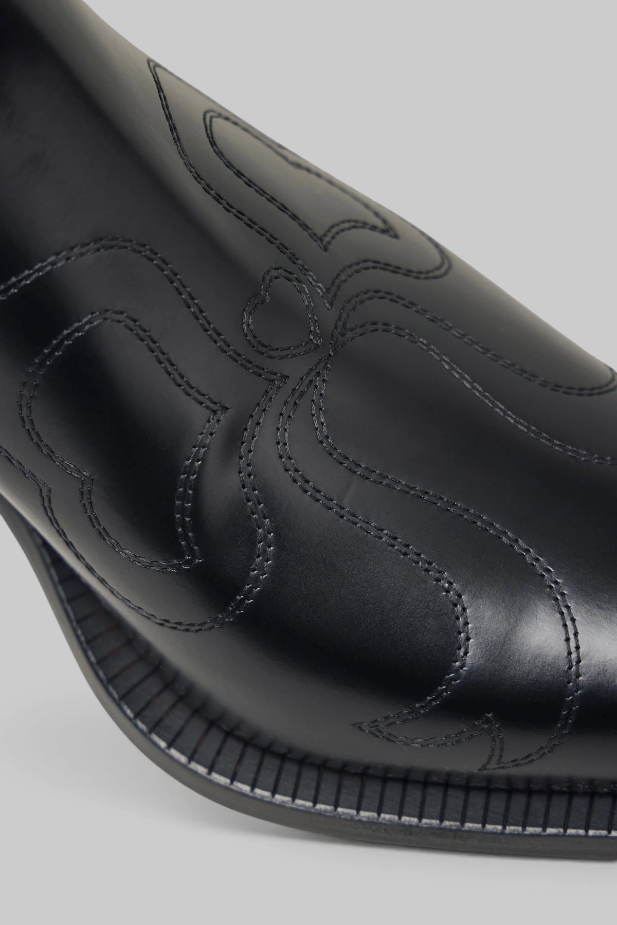 Acne Studios - Pointed Cowboy Ankle Boots - LABELS