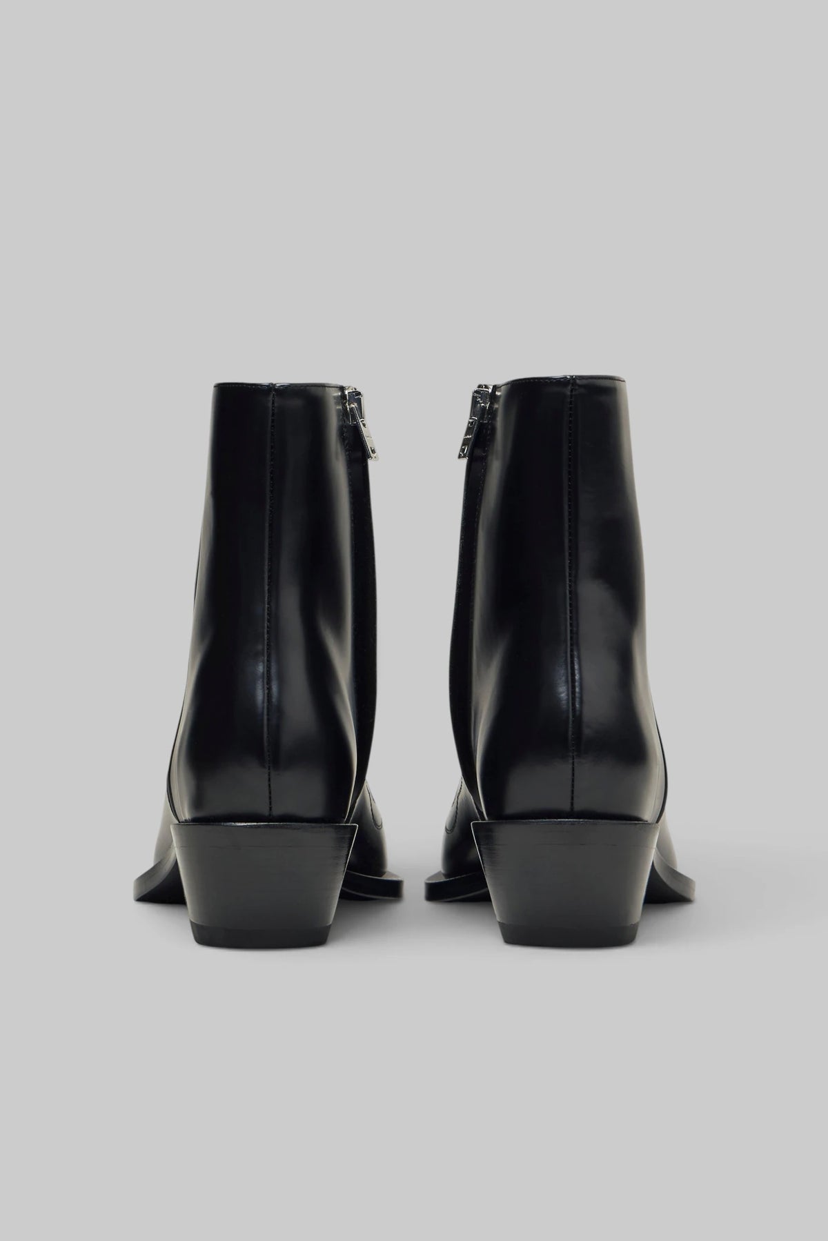 Acne Studios - Pointed Cowboy Ankle Boots - LABELS