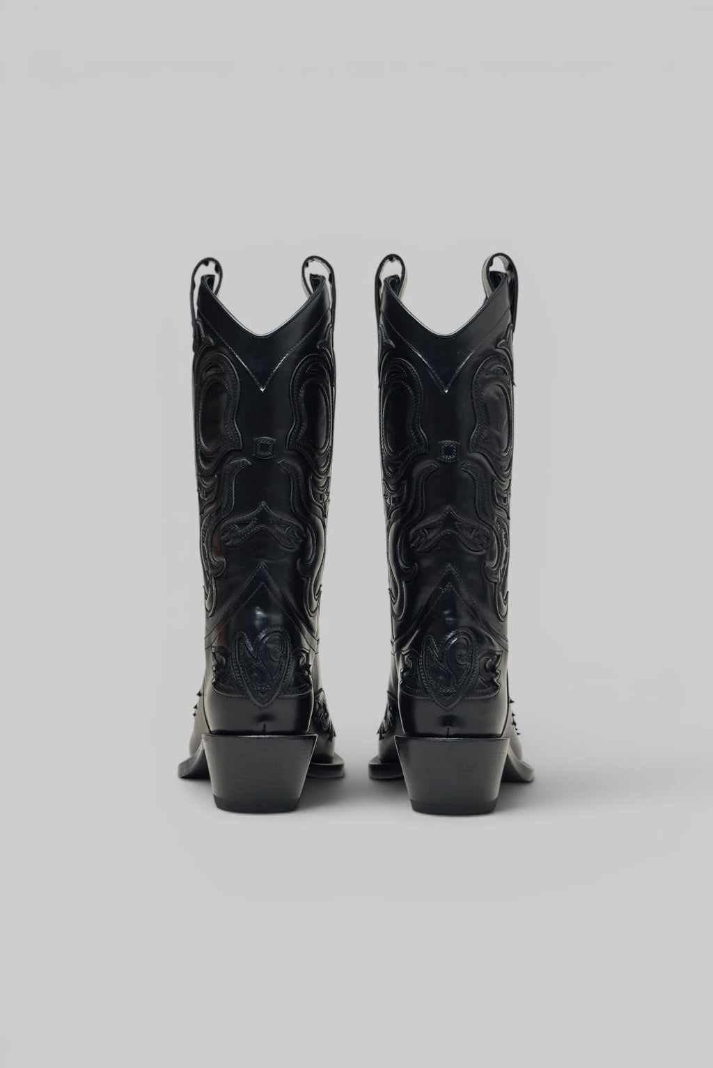 Acne Studios - Pointy Leather Cowboy Boot - LABELS