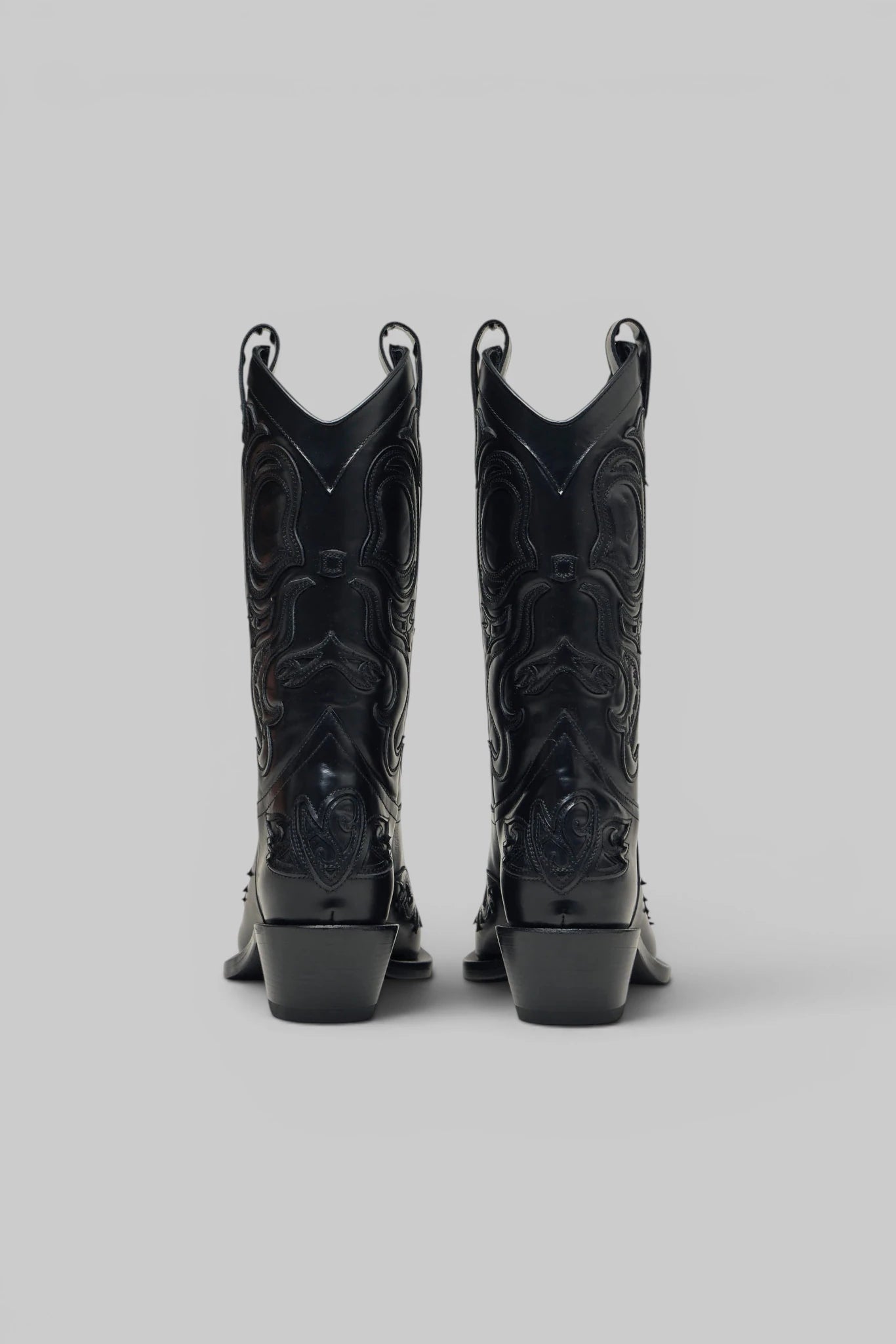 Acne Studios - Pointy Leather Cowboy Boot - LABELS