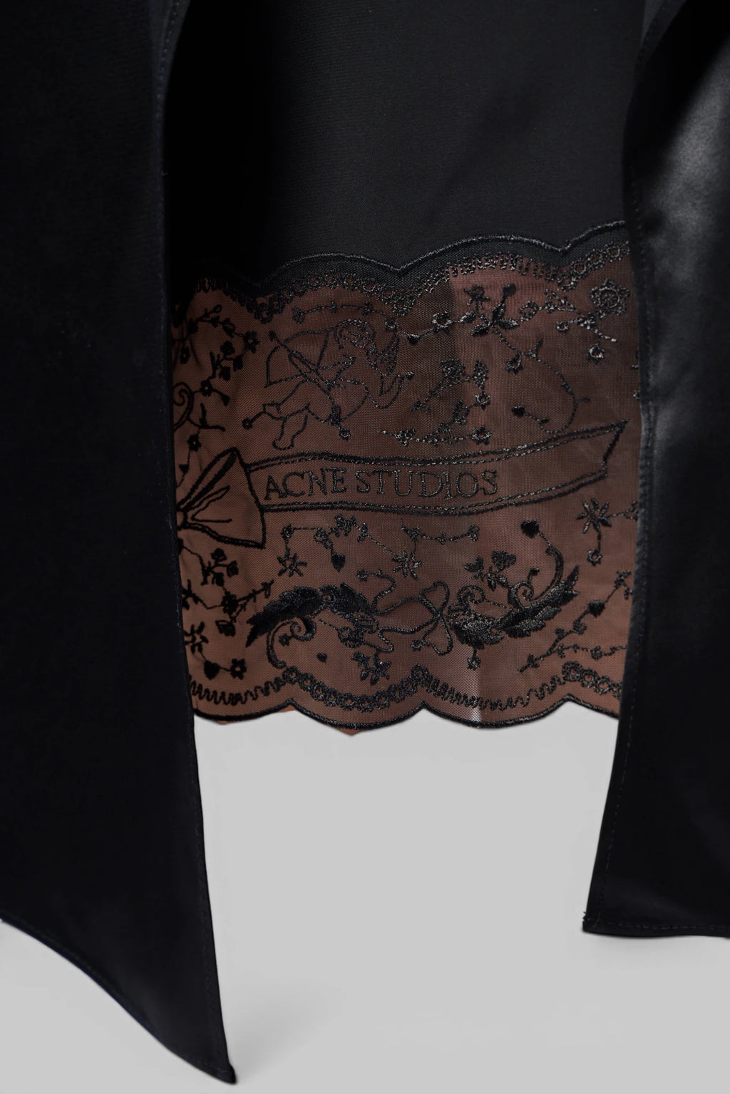 Acne Studios - Satin Ruffle Skirt - LABELS