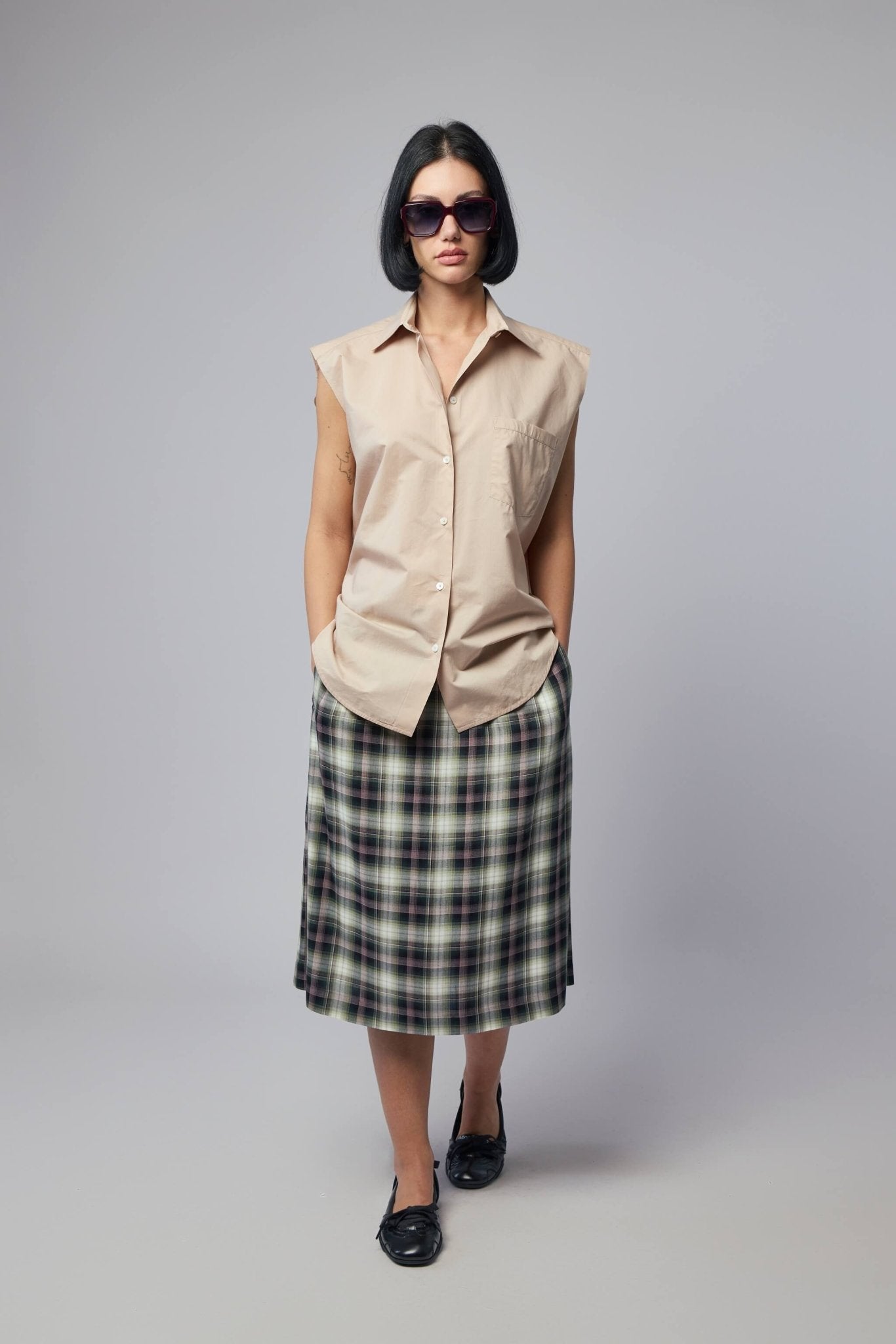 Acne Studios - Sleeveless Silk Blouse - LABELS