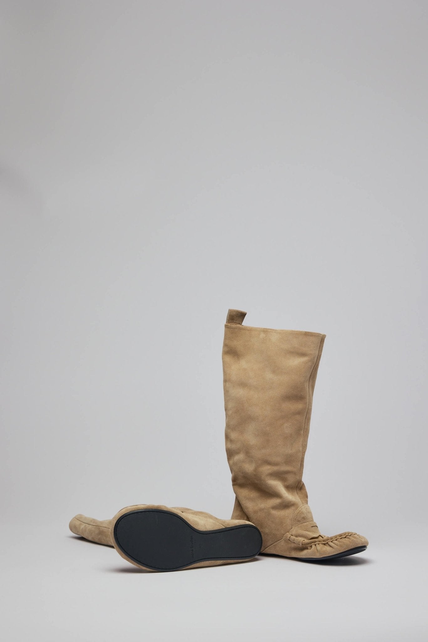 Acne Studios - Slouch Saddle Boots - LABELS