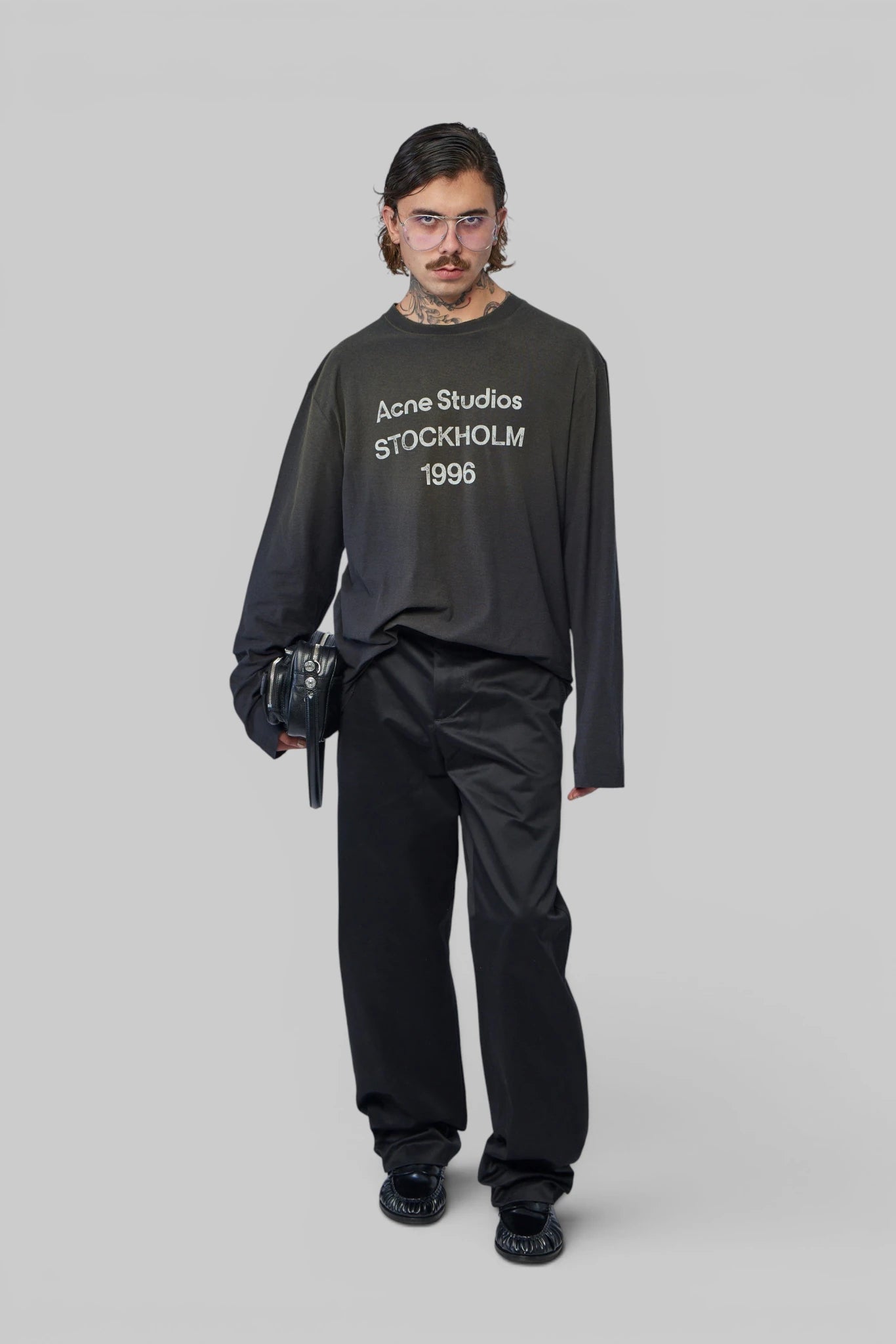 Acne Studios - Sprayed 1996 Logo T-Shirt - LABELS