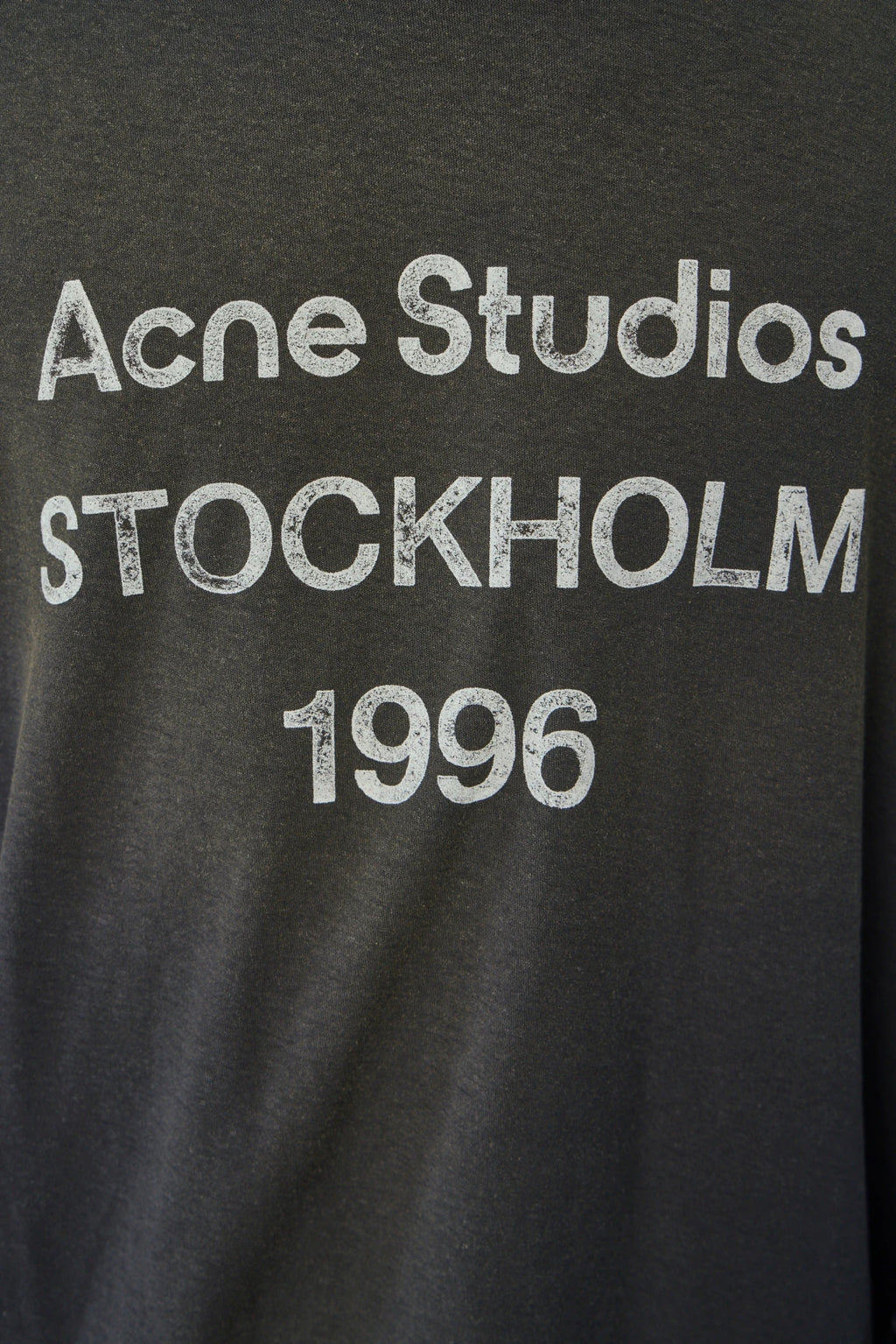Acne Studios - Sprayed 1996 Logo T-Shirt - LABELS
